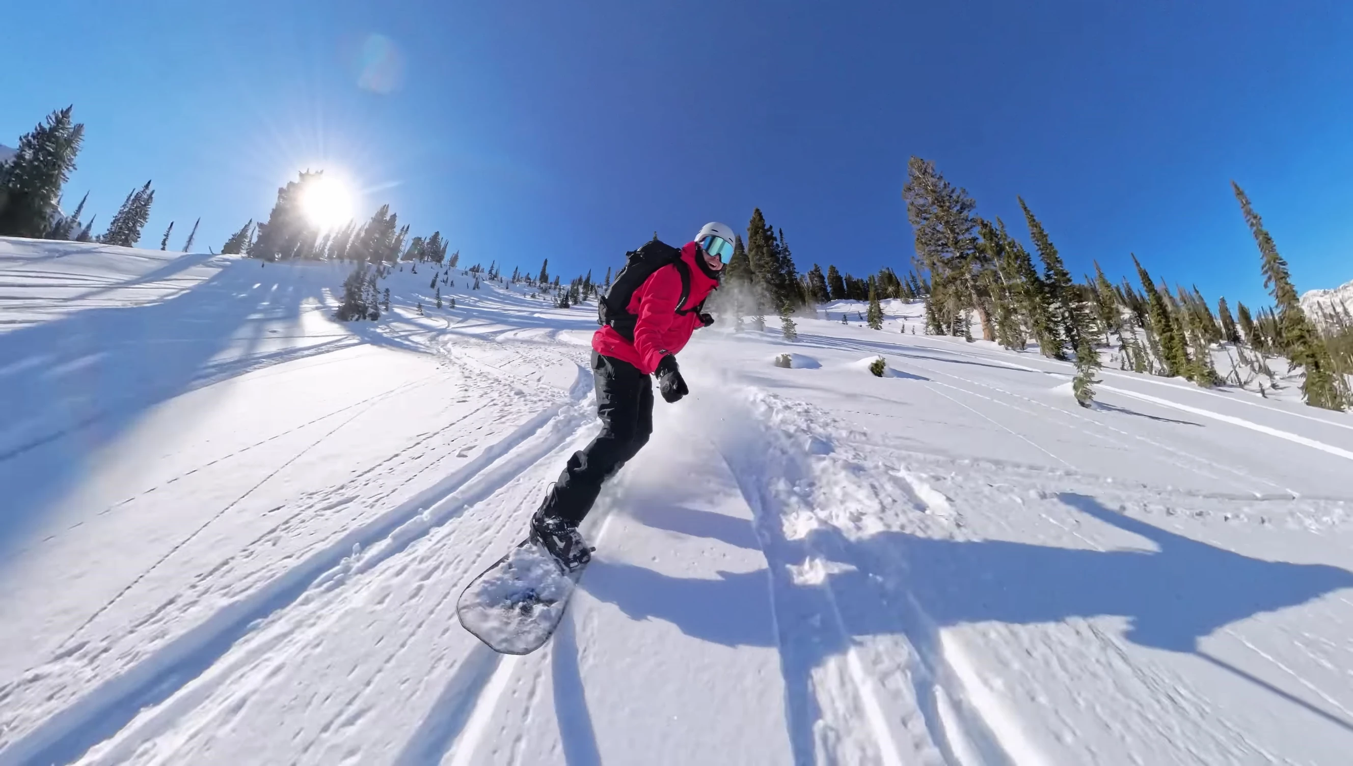 Final shot showcasing the rider's enthusiasm for the board.