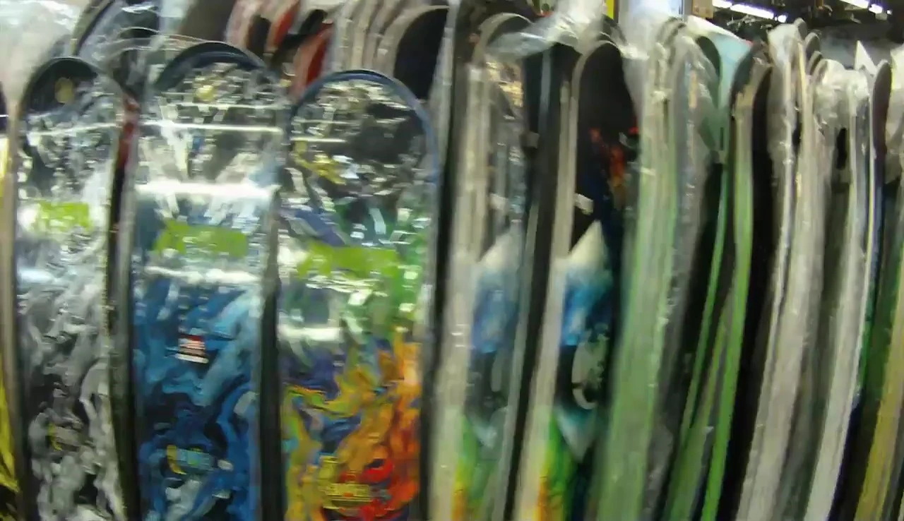 Showcase of different color options and sizes of the Skate Banana