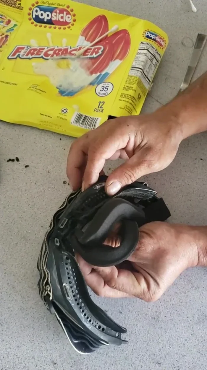 Let the adhesive set for a short time, minimizing movement.