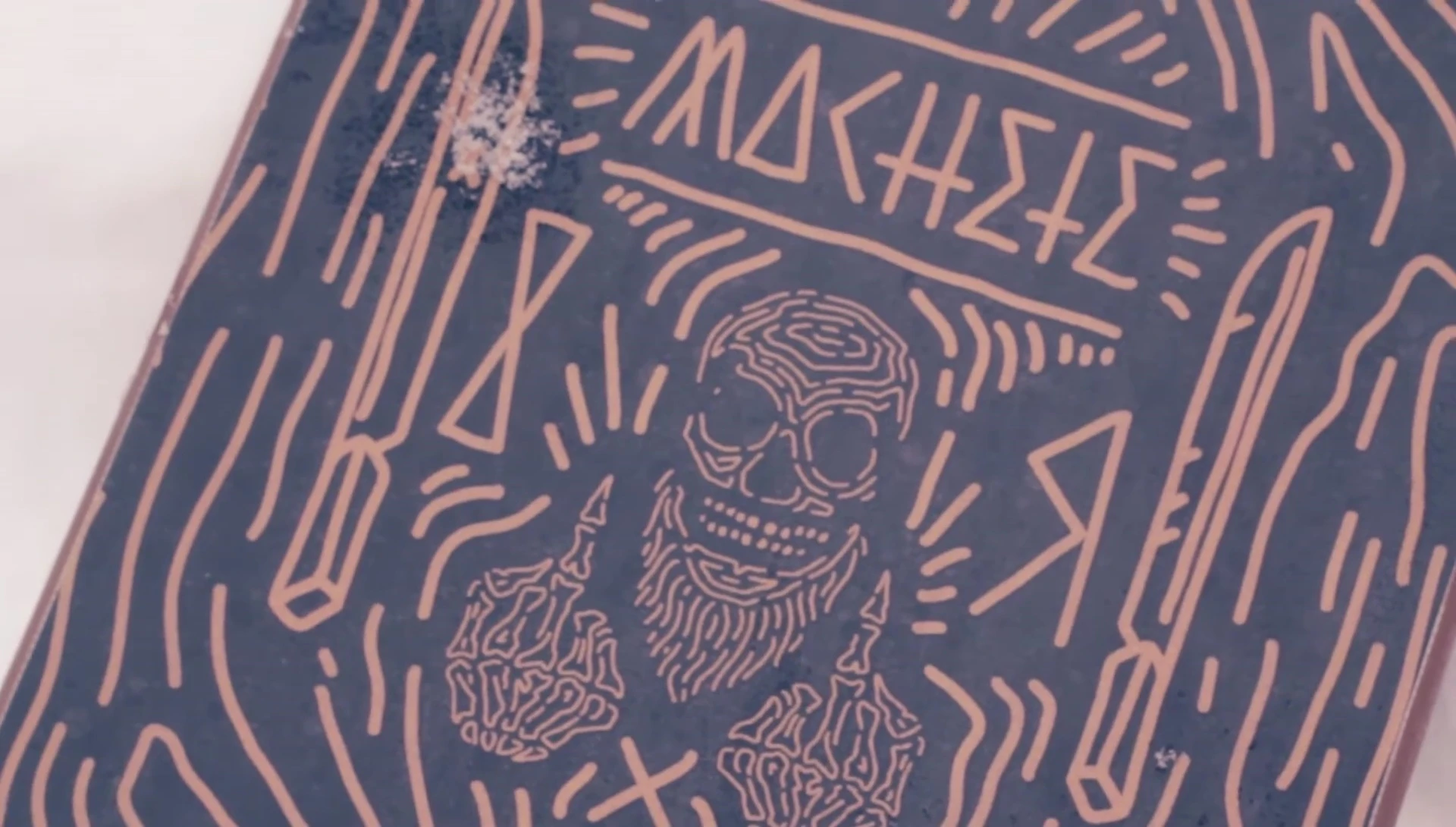 Snowboarder performing a trick