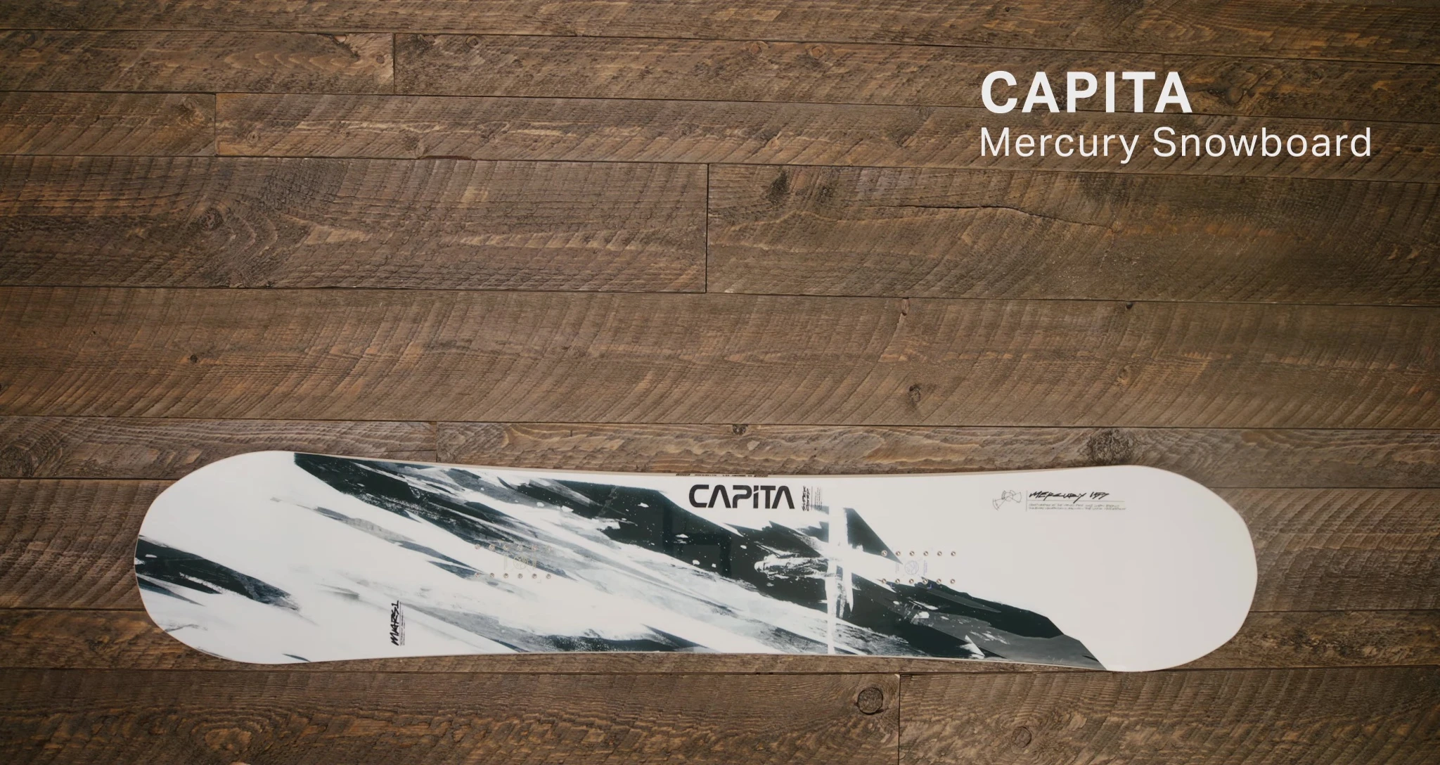 The Capita Mercury snowboard