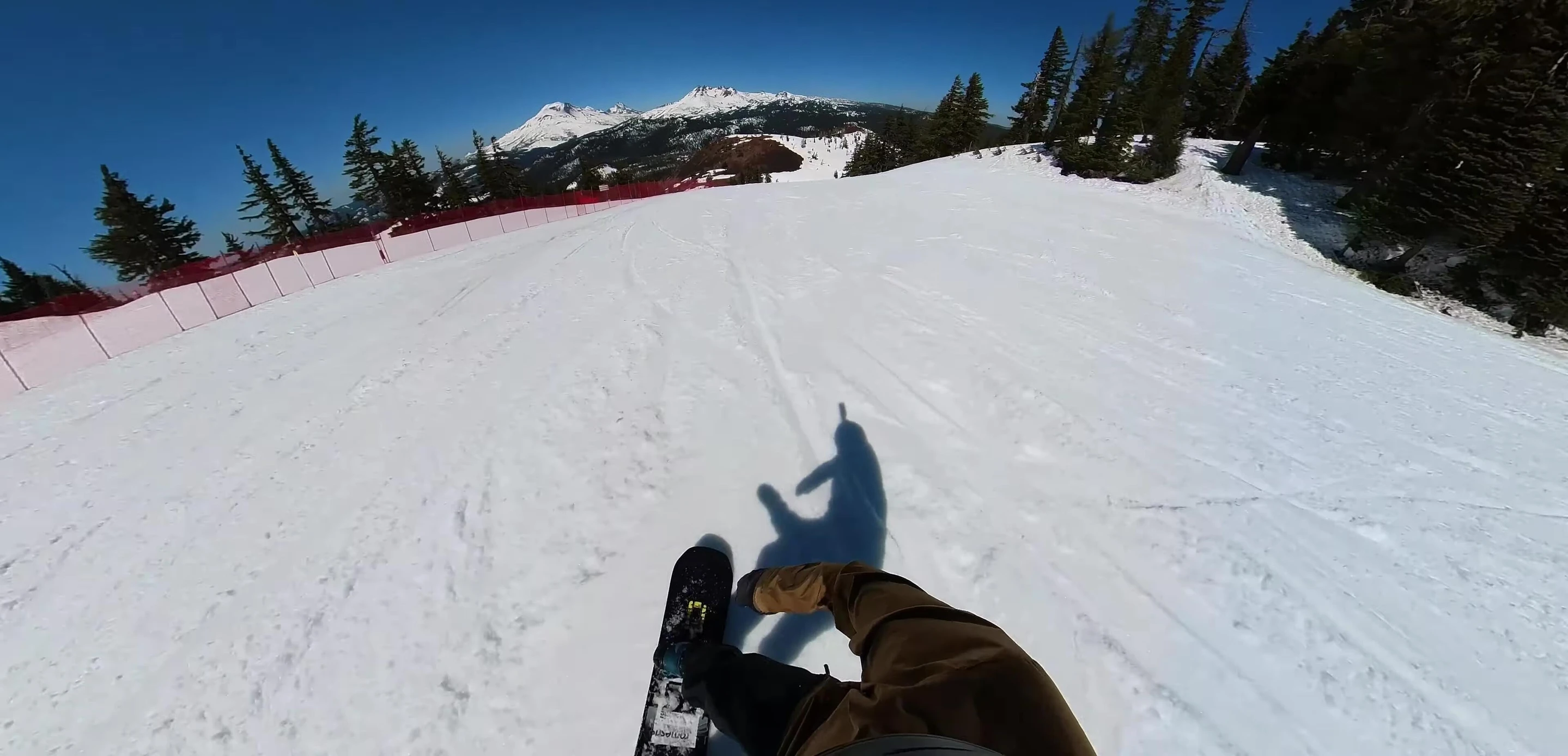 Rider smoothly riding switch