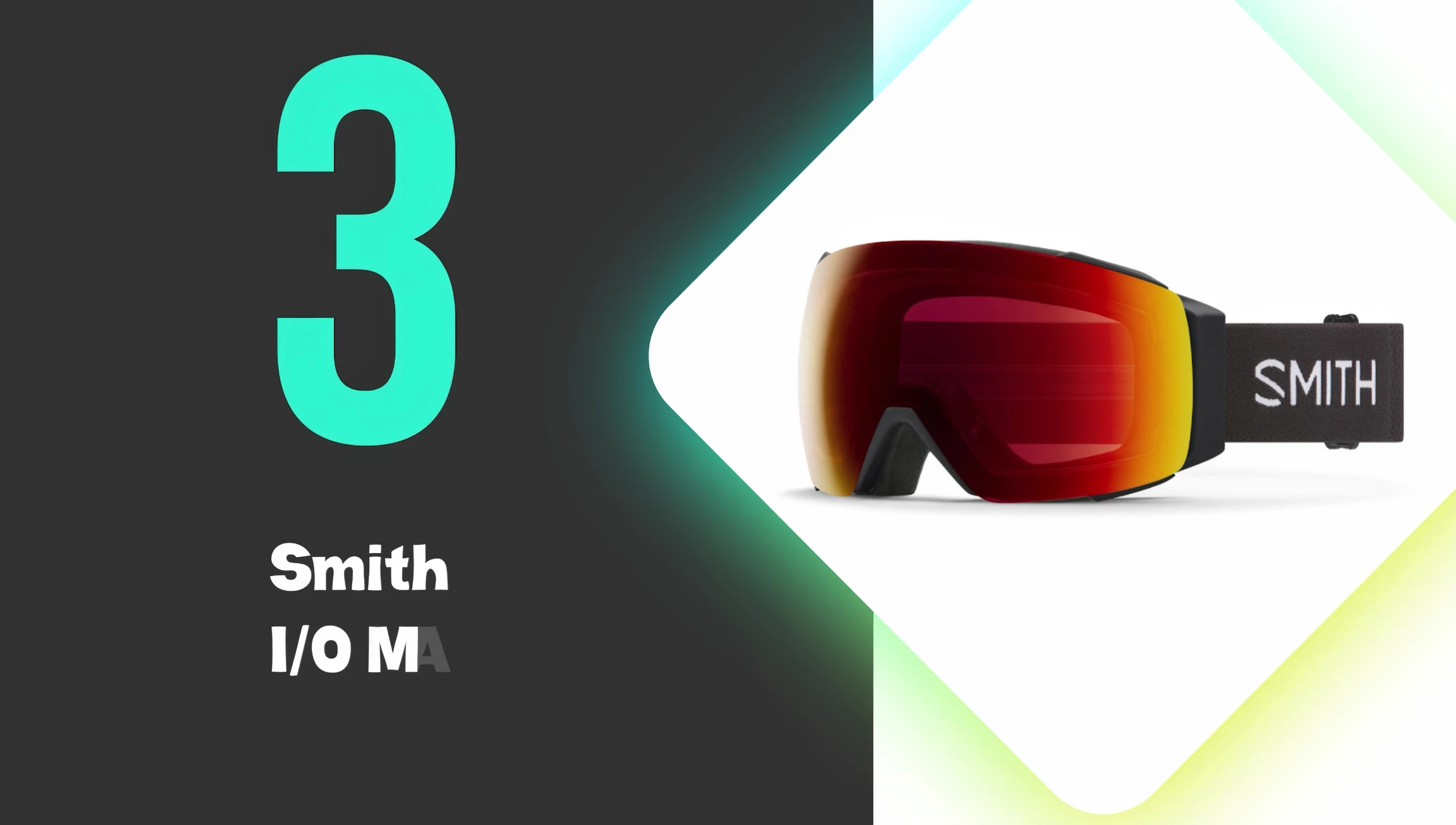 Smith IO Mag ski goggles