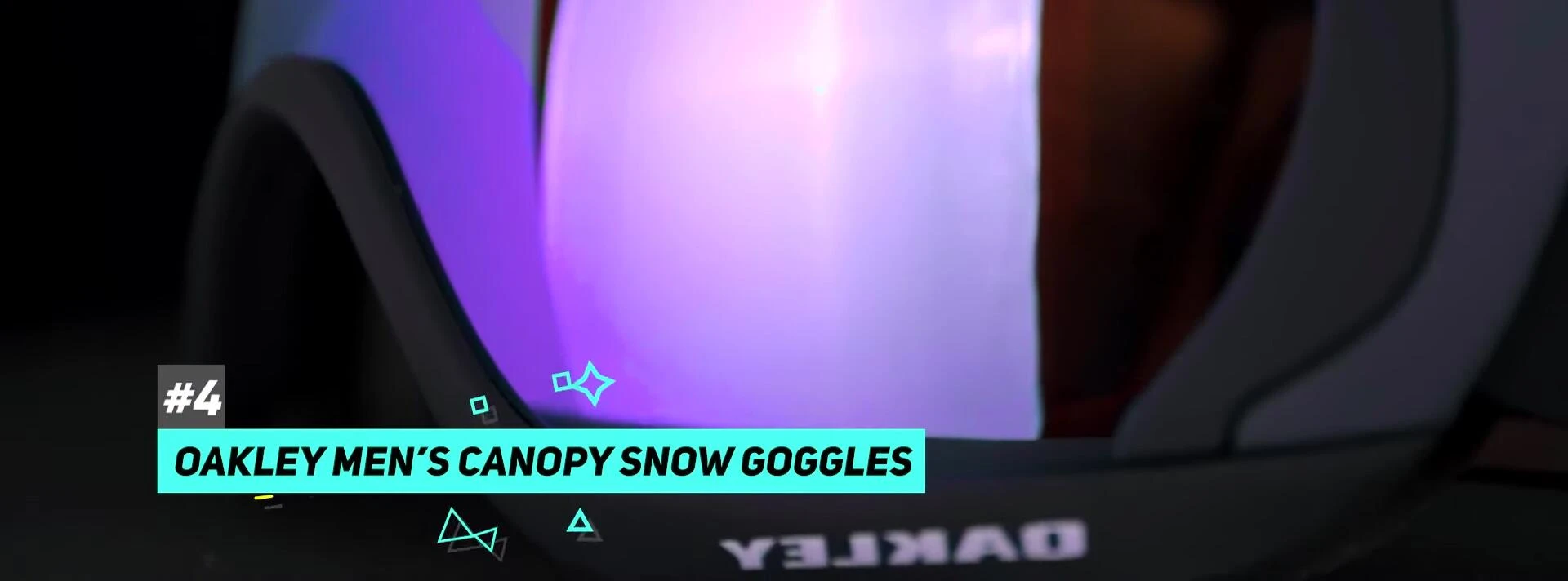 Oakley Men's Canopy Snow Goggles displayed