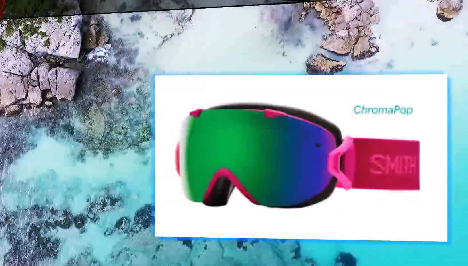 Smith I/O ChromaPop lens detail