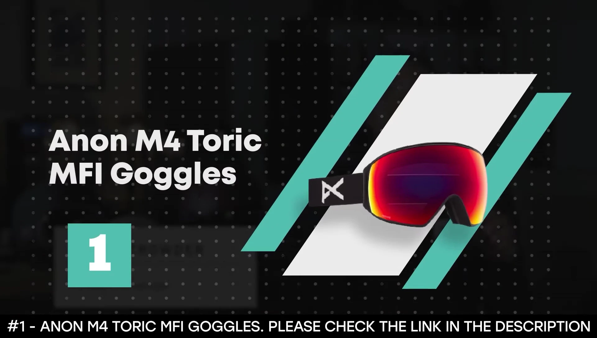 Image of Anon M4 Toric MFI Goggles