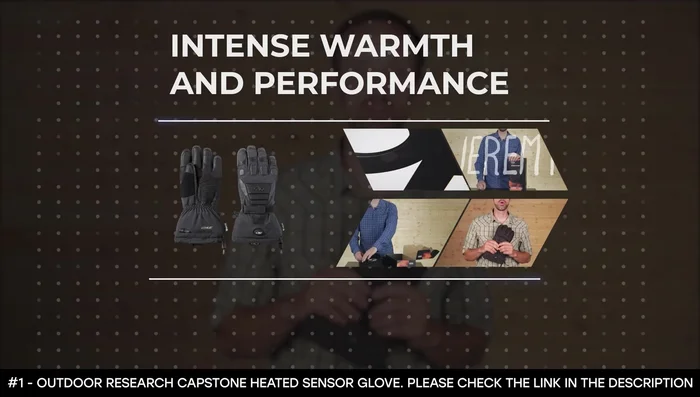 Review of Outdoor Research Capstone Heated Sensor Glove (Number 1): Intense warmth, rechargeable battery-powered heating system, waterproof, breathable. Touchscreen compatible.