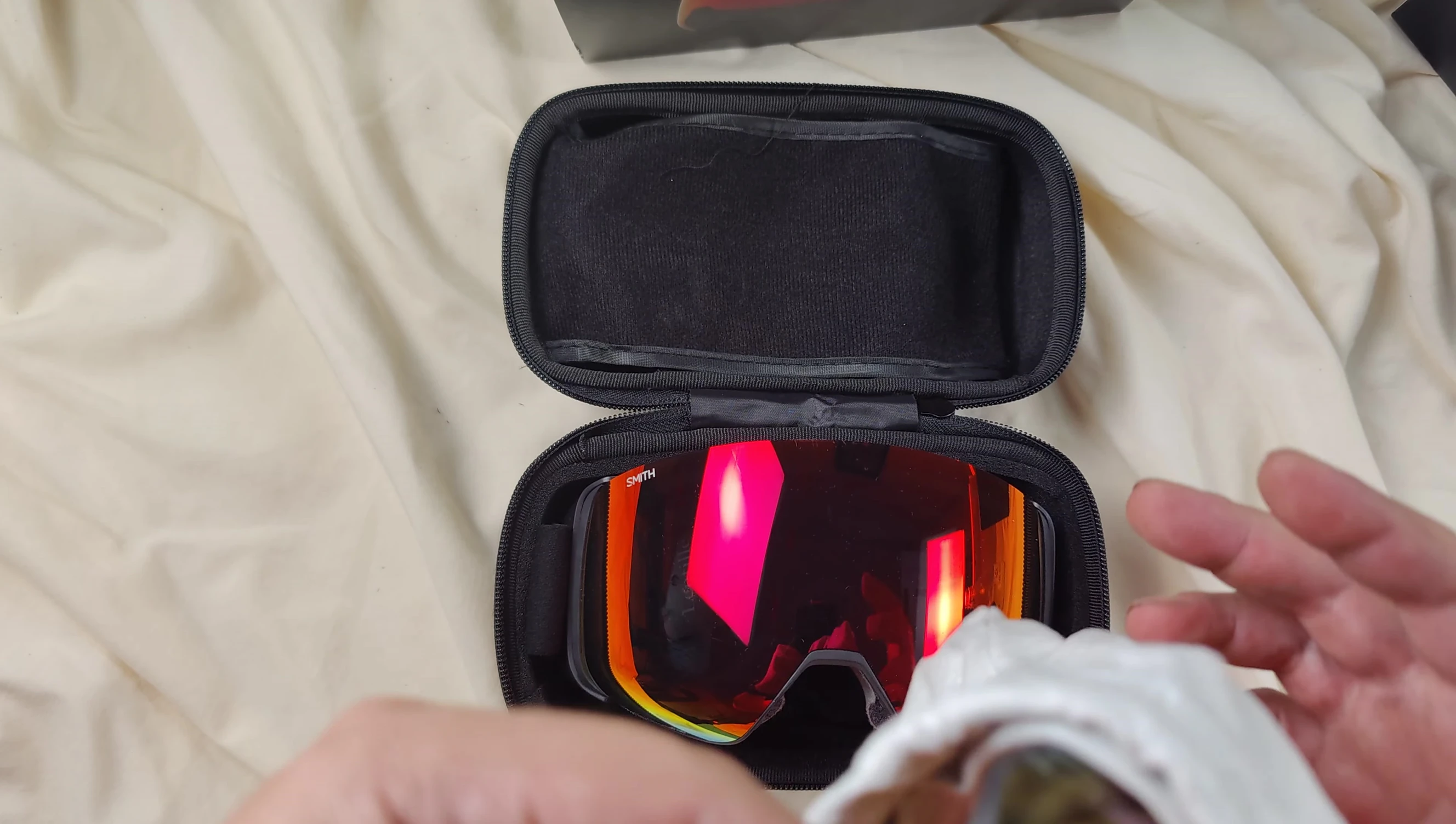 Close-up of Storm Yellow lens