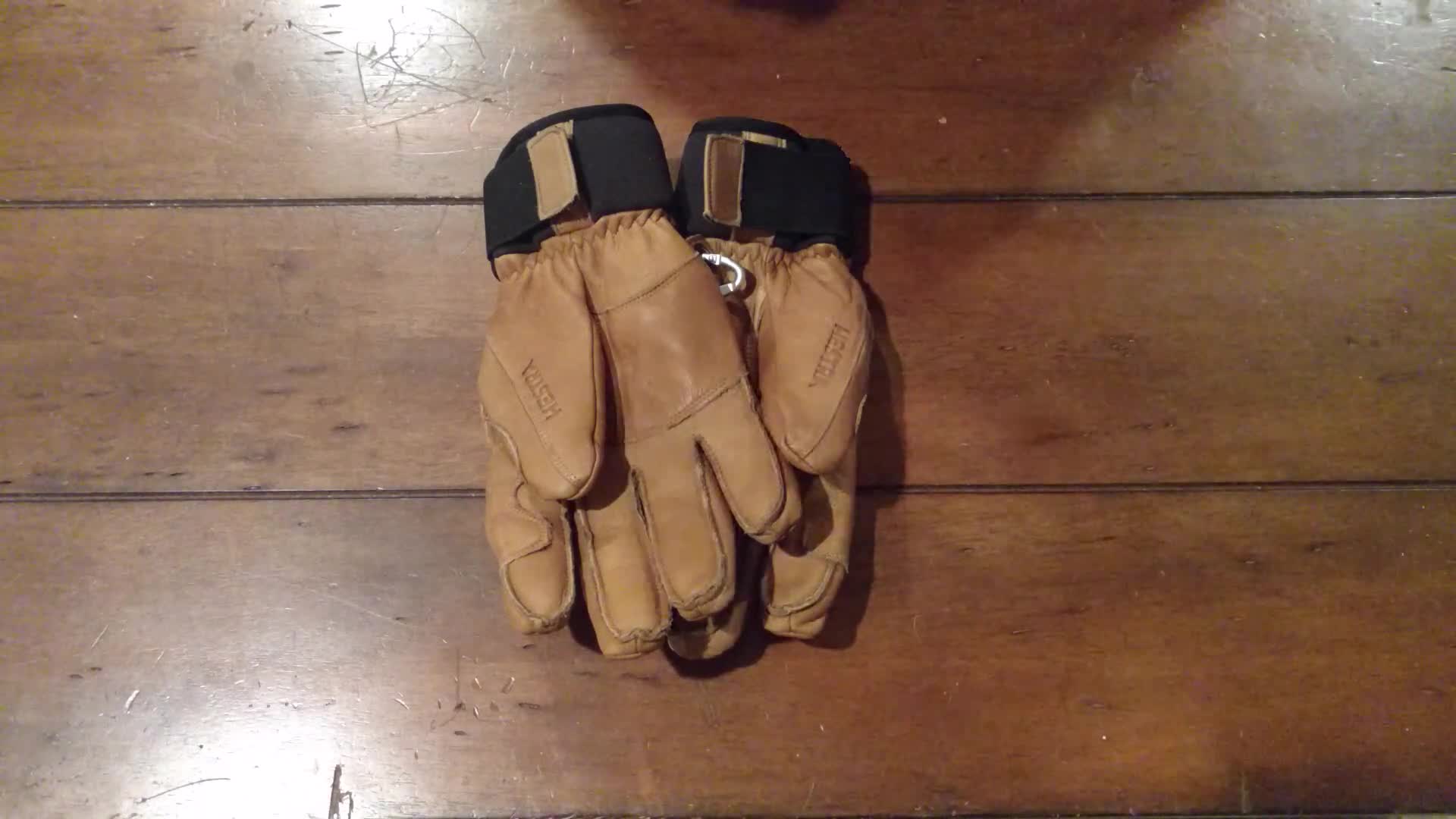 Close-up of the new Hestra Fall Line gloves