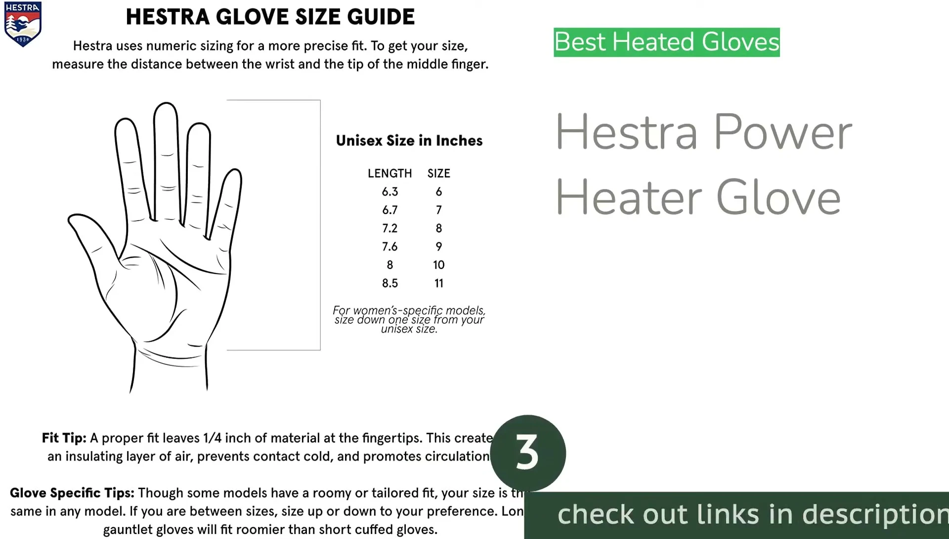 The Hester Power Heater Glove.