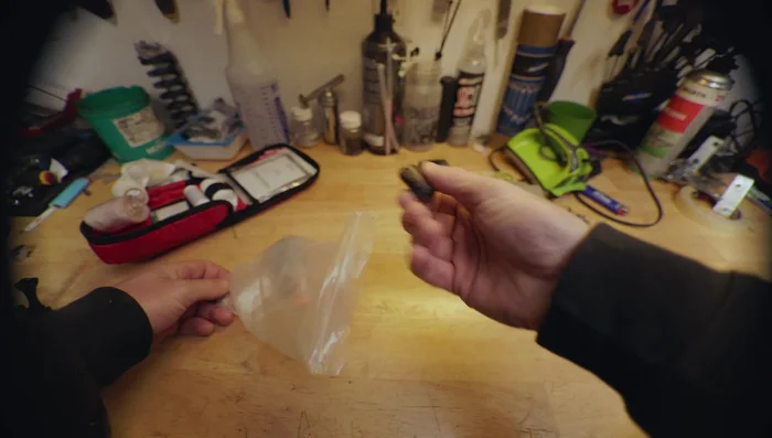 Include PEX, Gorilla tape (also fire starter), super glue or fast-setting two-part epoxy, and assorted screws.