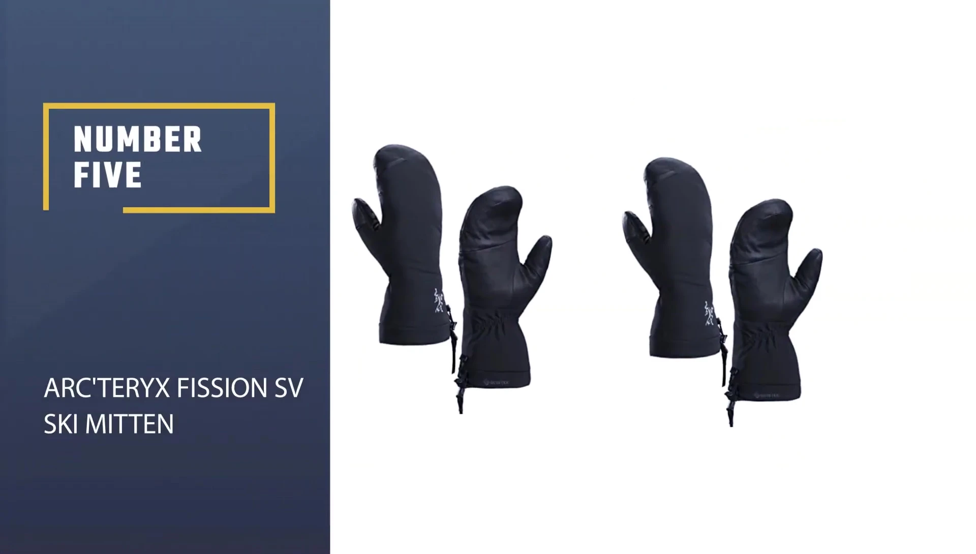 Arc'teryx Fission SV Ski Mittens showcased