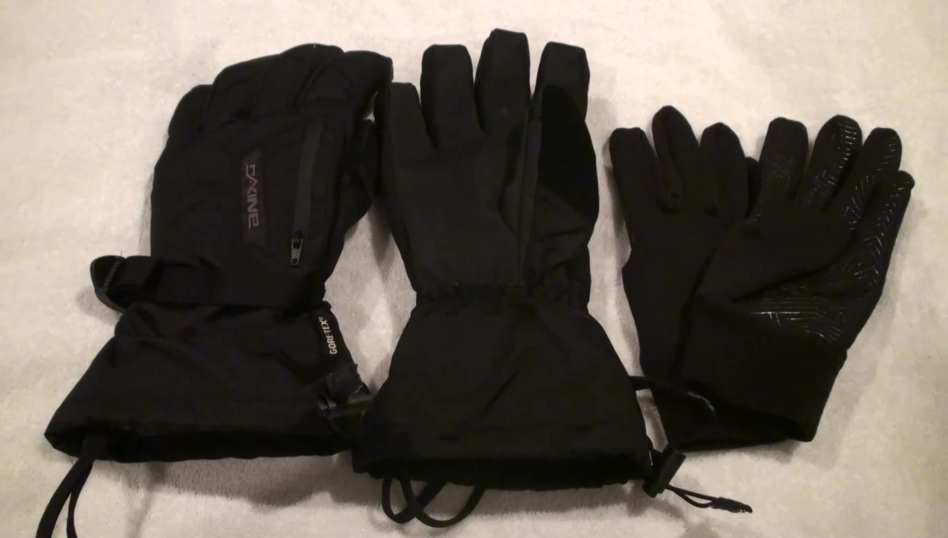 Hand demonstrating easy use of the forearm strap.