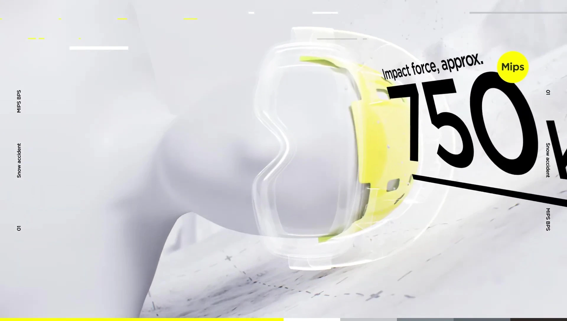 Image emphasizing the helmet's construction and polycarbonate plates.