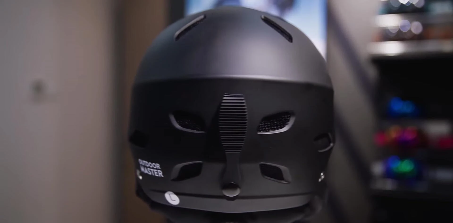 OutdoorMaster Kelvin helmet shown on model