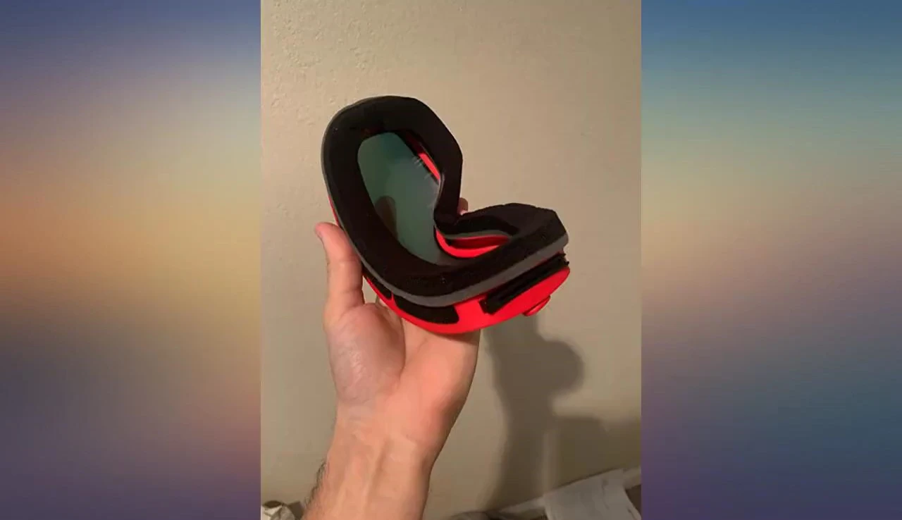 Goggles highlighting value and quality