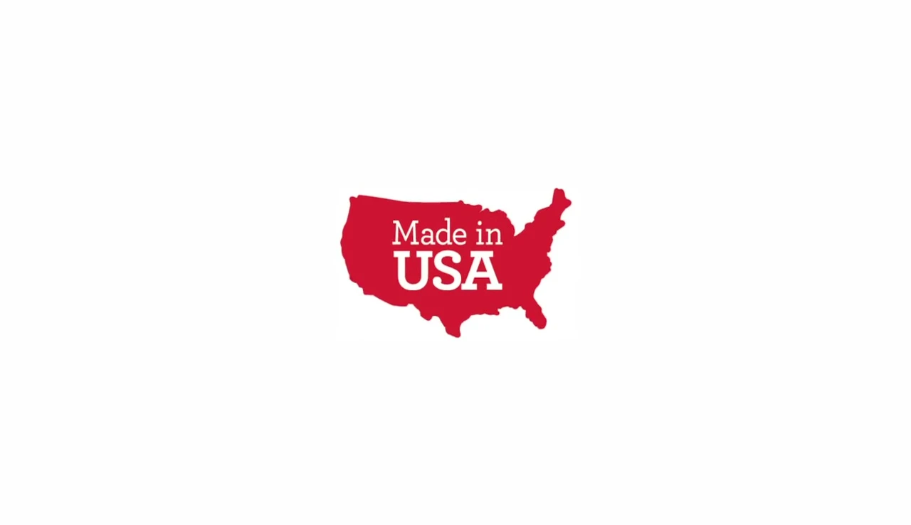 Image showing the made in USA label on a pair of socks.
