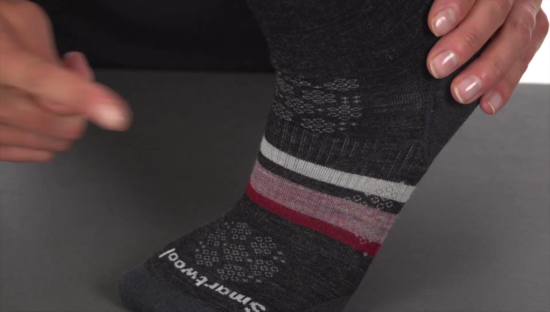 Close-up showcasing the mesh ventilation.