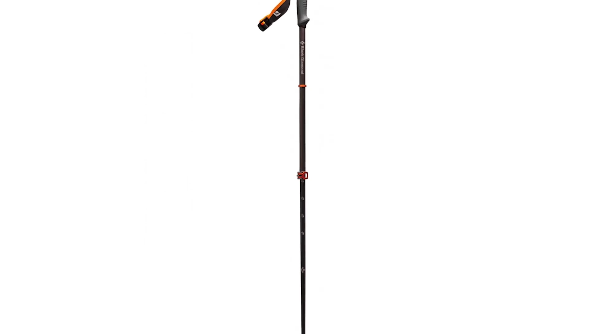 The Whippet pole with ice ax attachment