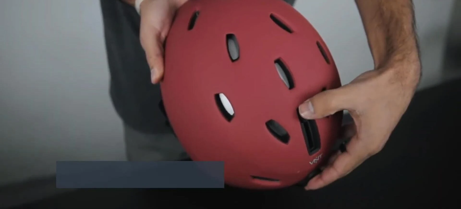 Close-up of the Wildhorn helmet's interior