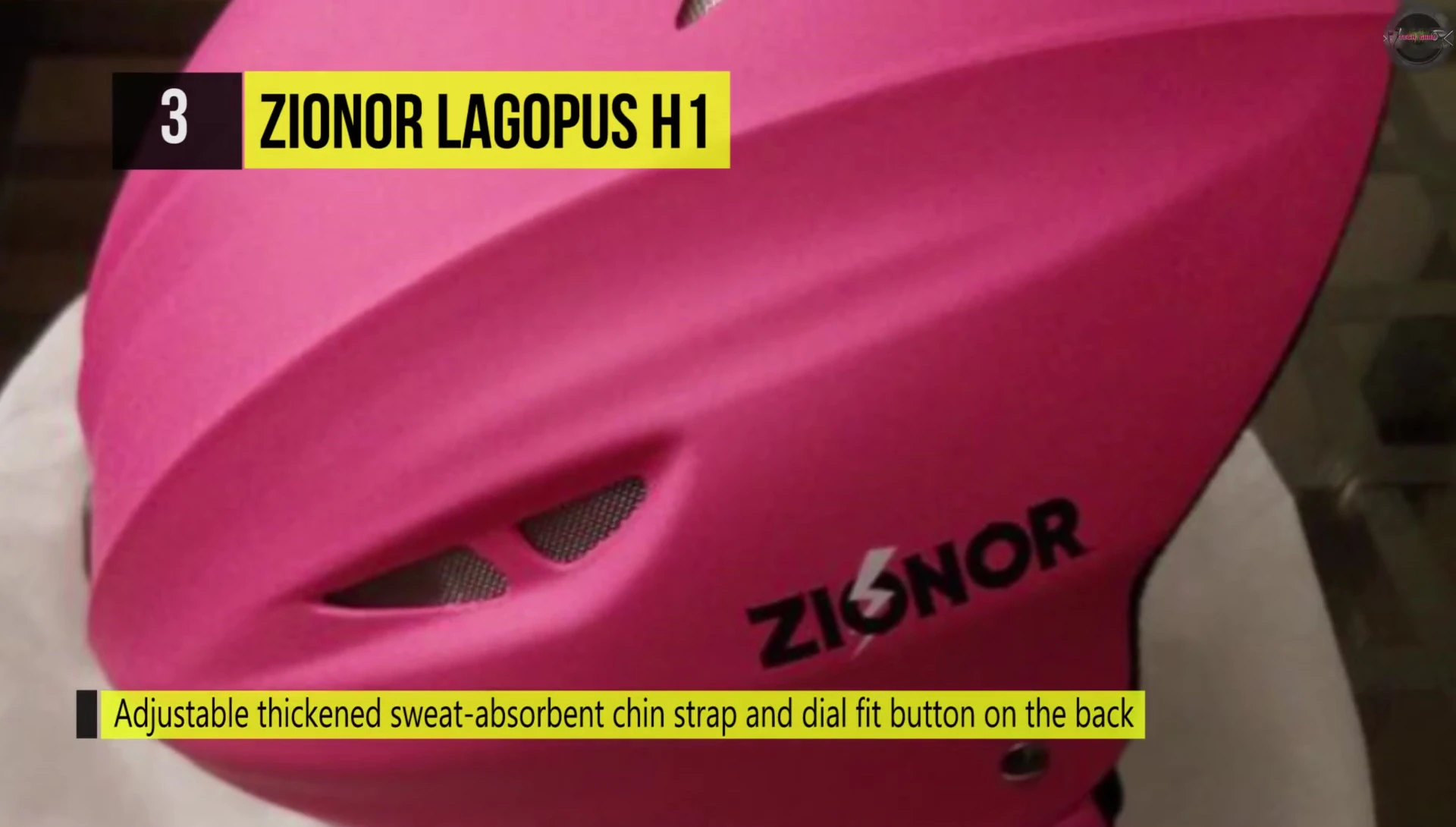 Close-up showcasing the Zion Lagopus H1's inner lining and features
