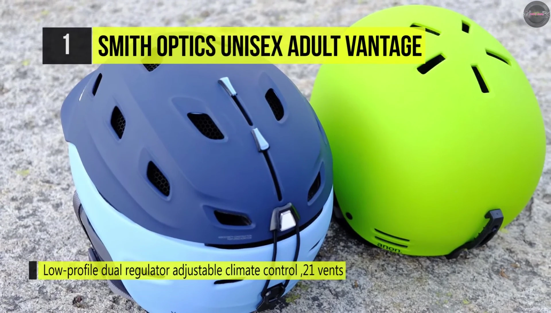 Close-up on the Smith Optics Vantage showcasing its design features