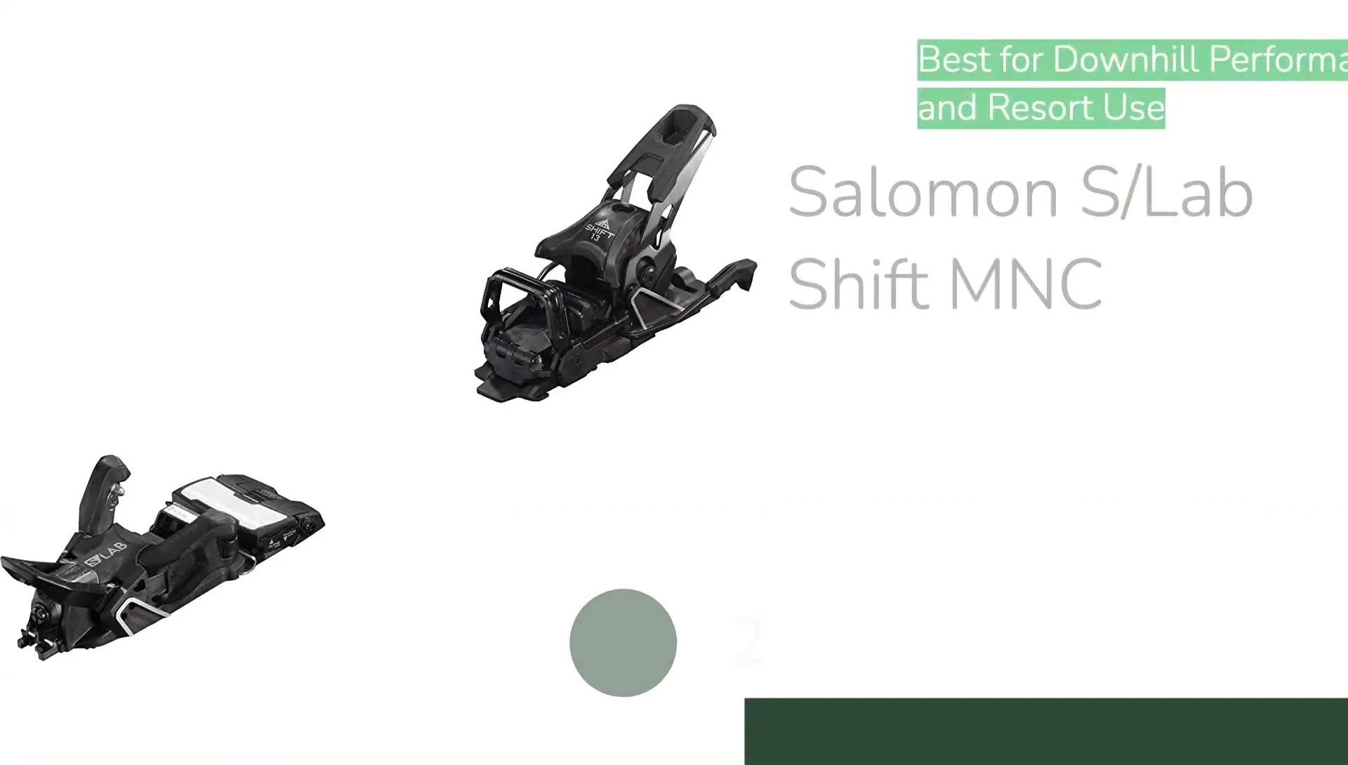 The Salomon S/Lab Shift MNC binding
