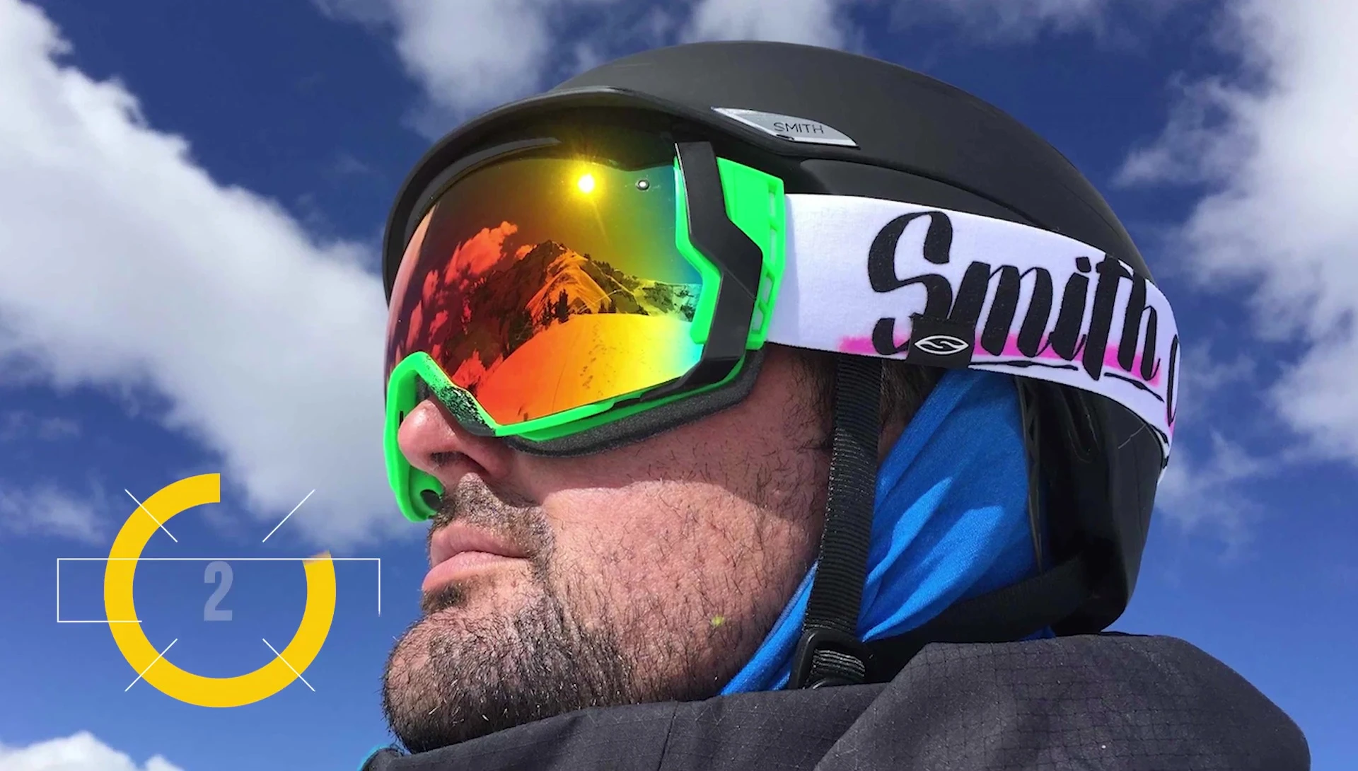 The Smith Variant helmet showcasing its design.