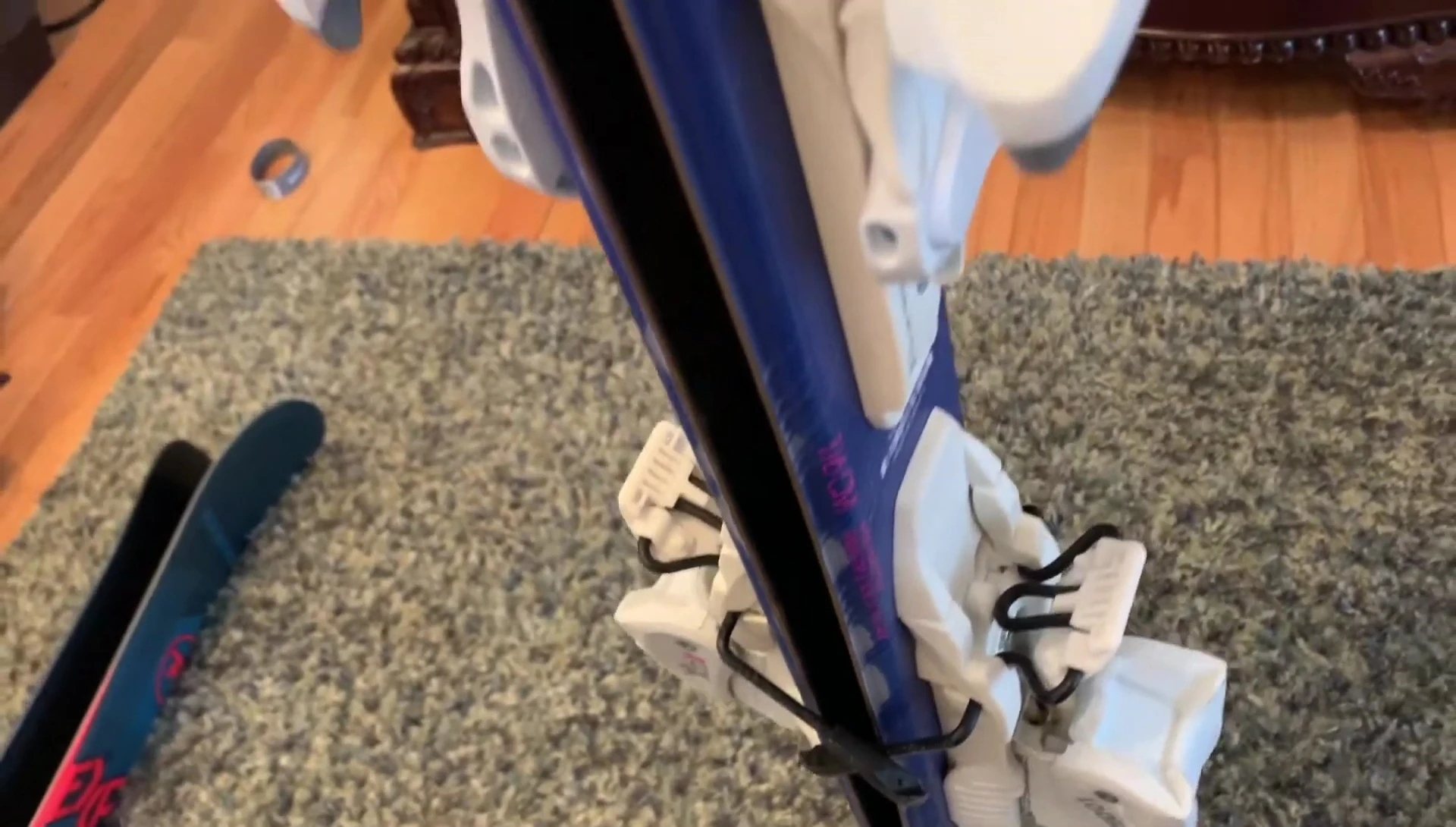 Both skis are shown side by side.