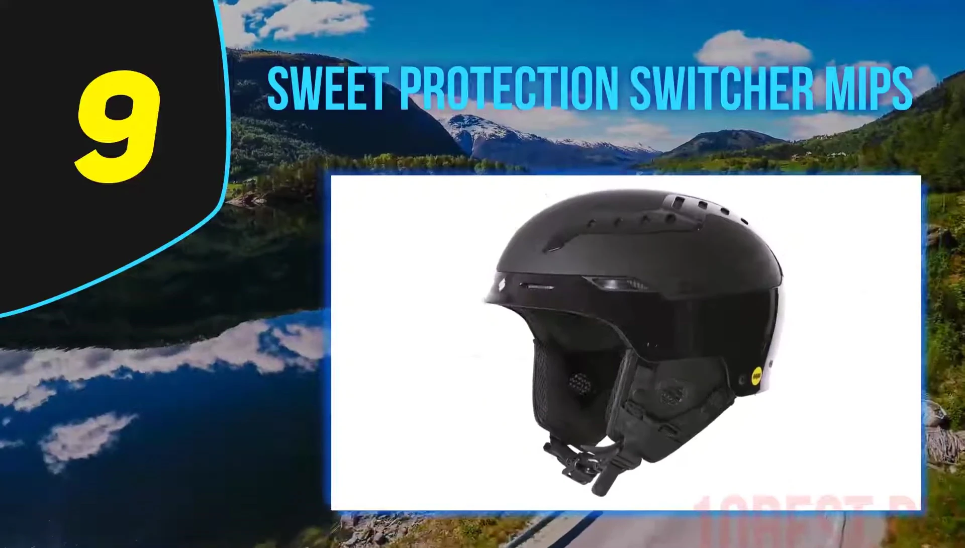 Highlighting the magnetic buckle on the Sweet Protection helmet