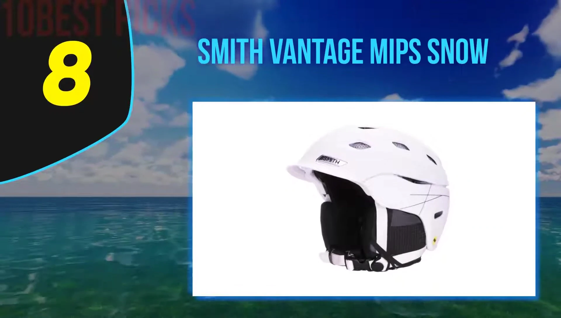 Detailing the vents above the goggles on the Smith helmet