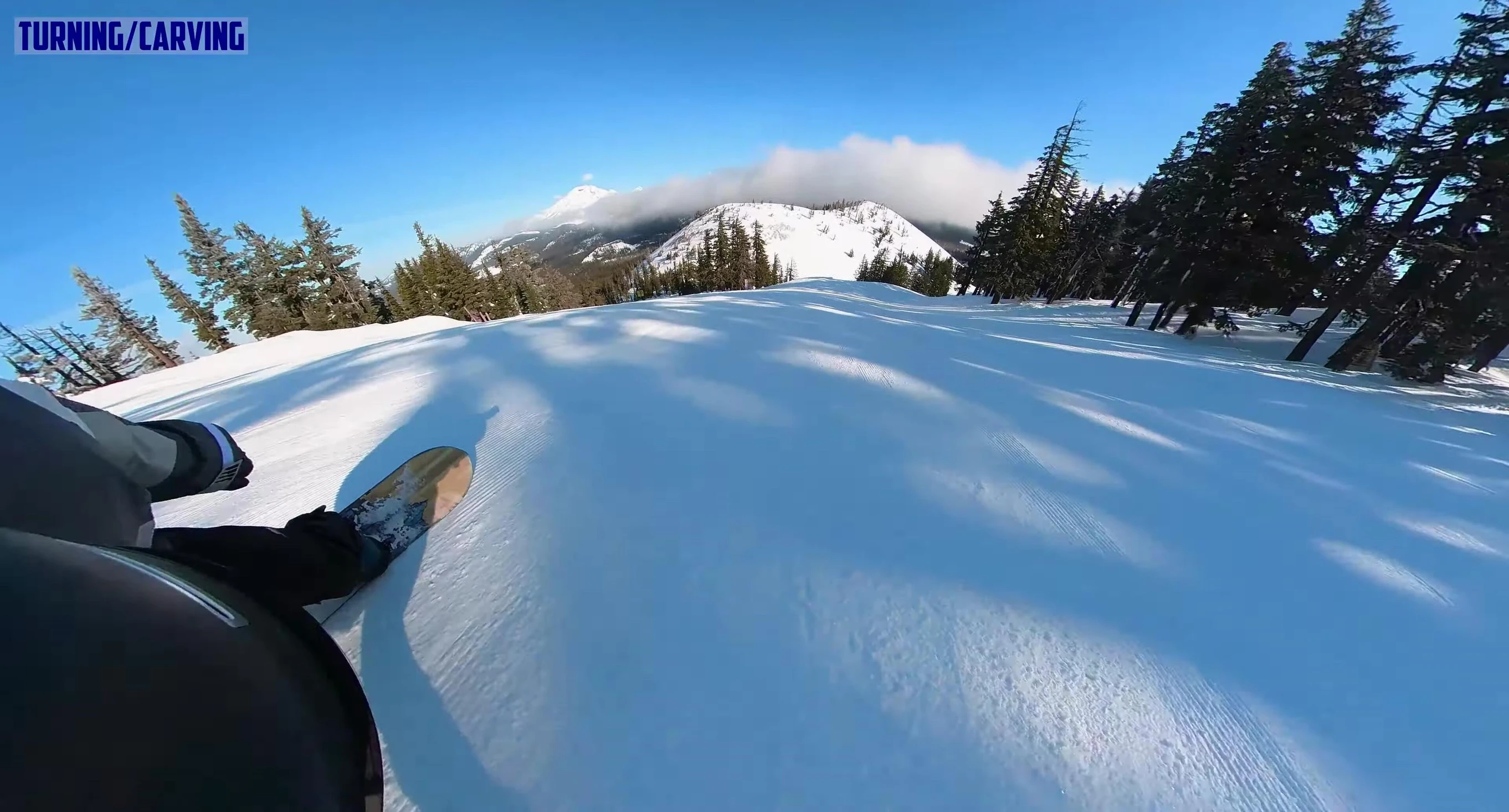 Rossignol XV demonstrating quick turn initiation