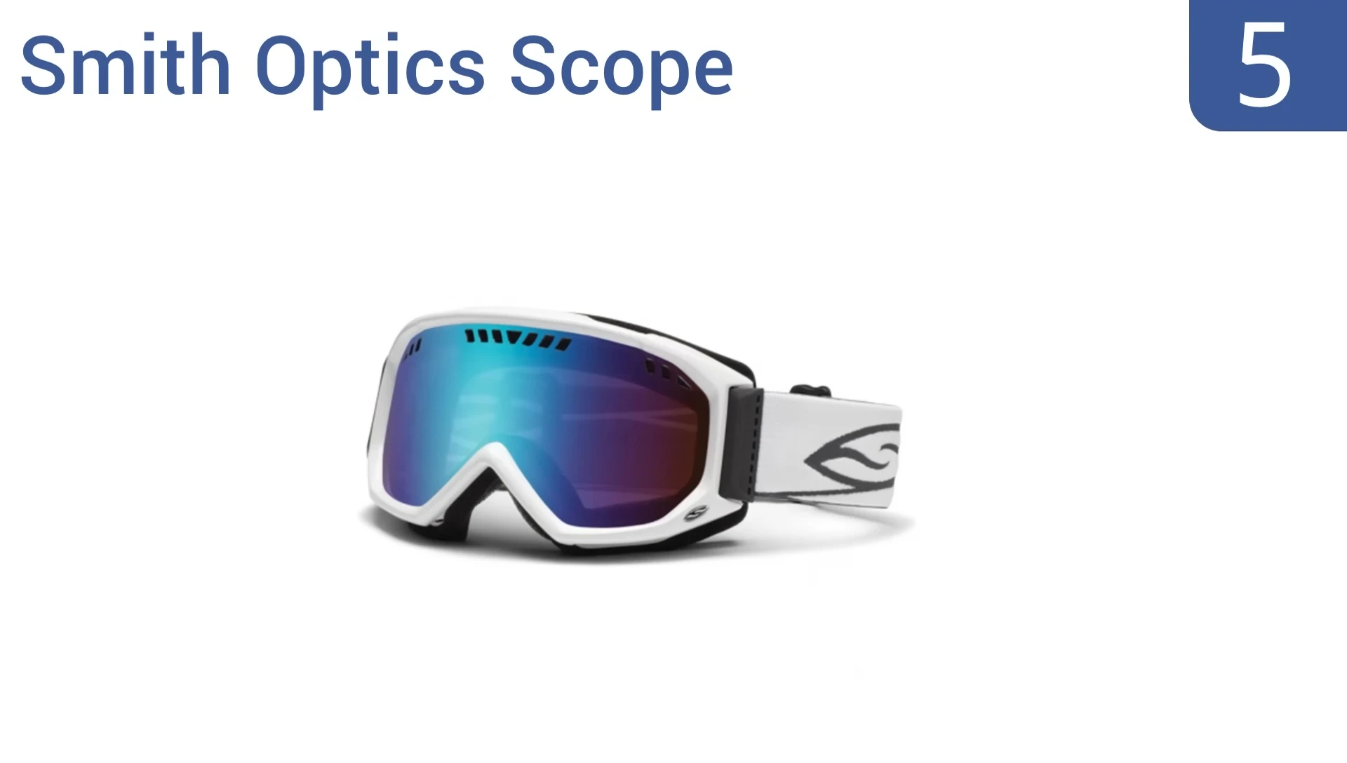 Shot highlighting the inner foam of the goggles.