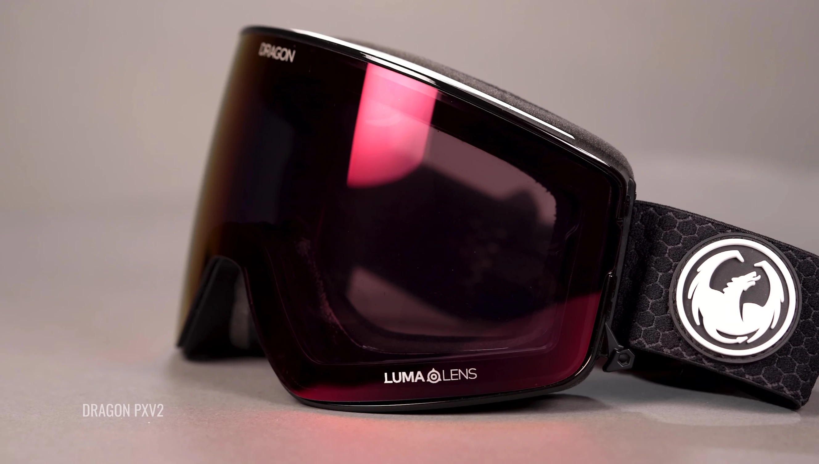 Close-up of Dragon Luma Lens technology description