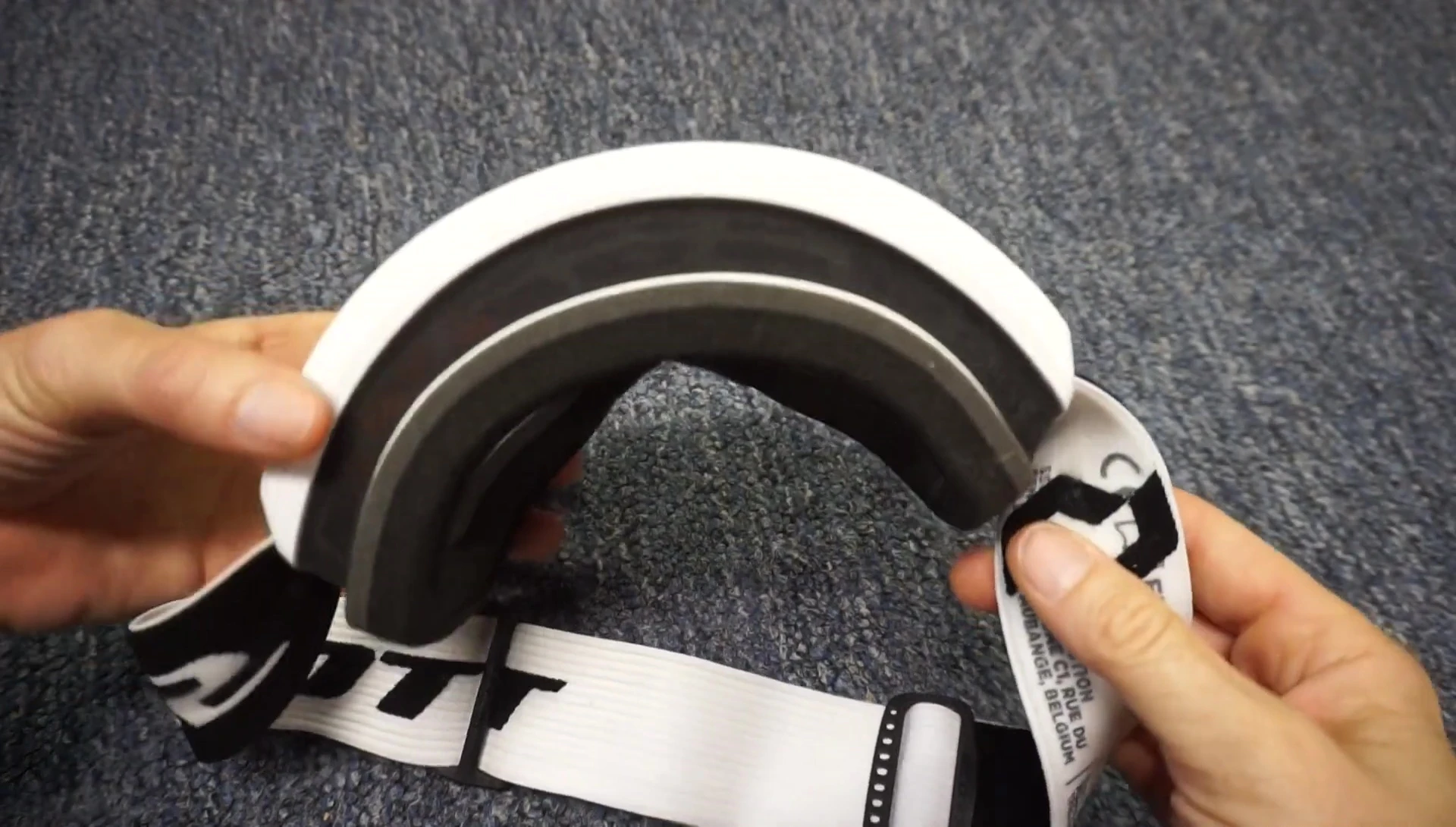Close-up of the lens, highlighting its clarity and quality.