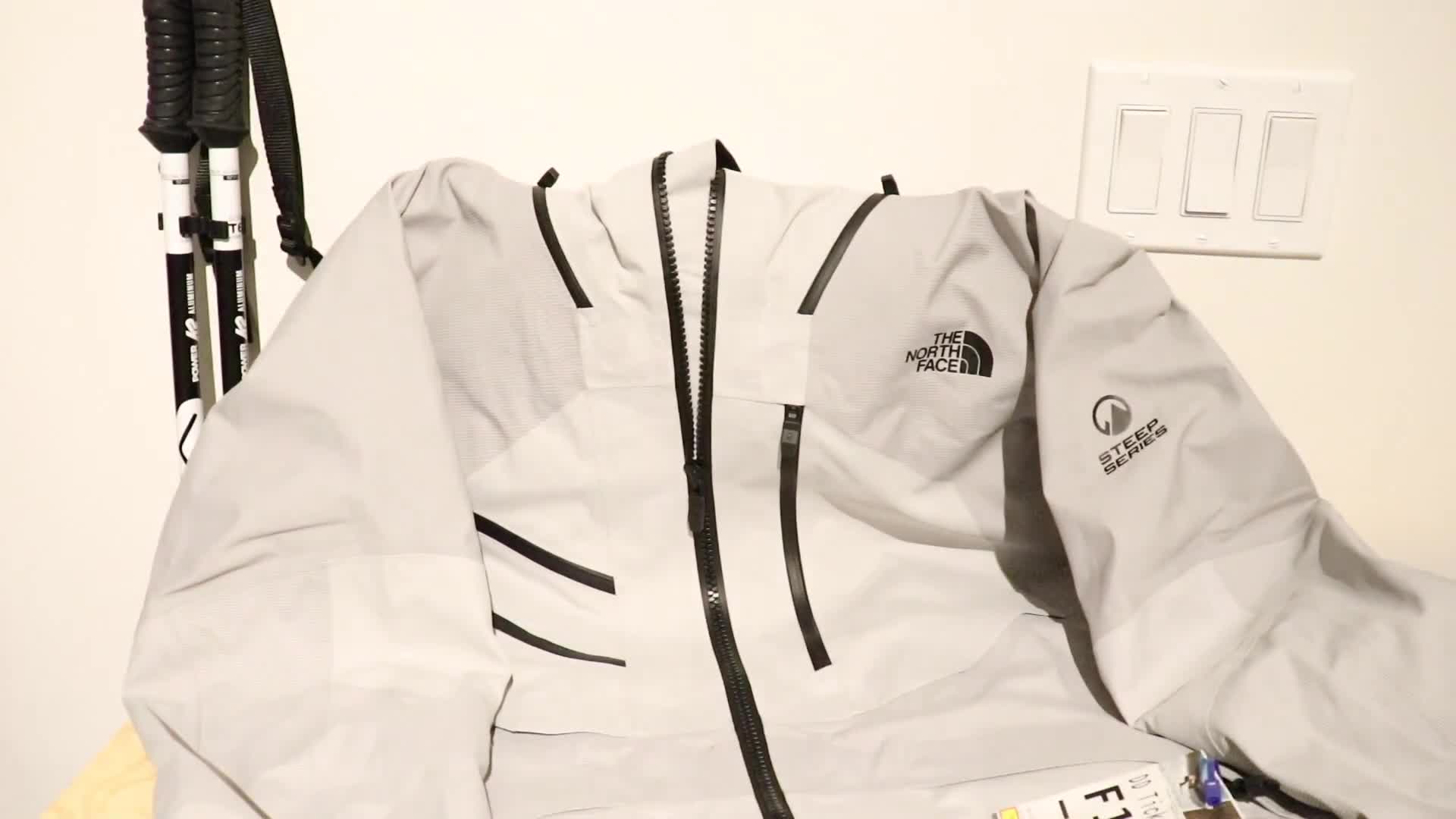 Close-up shot of the North Face Brigandine jacket