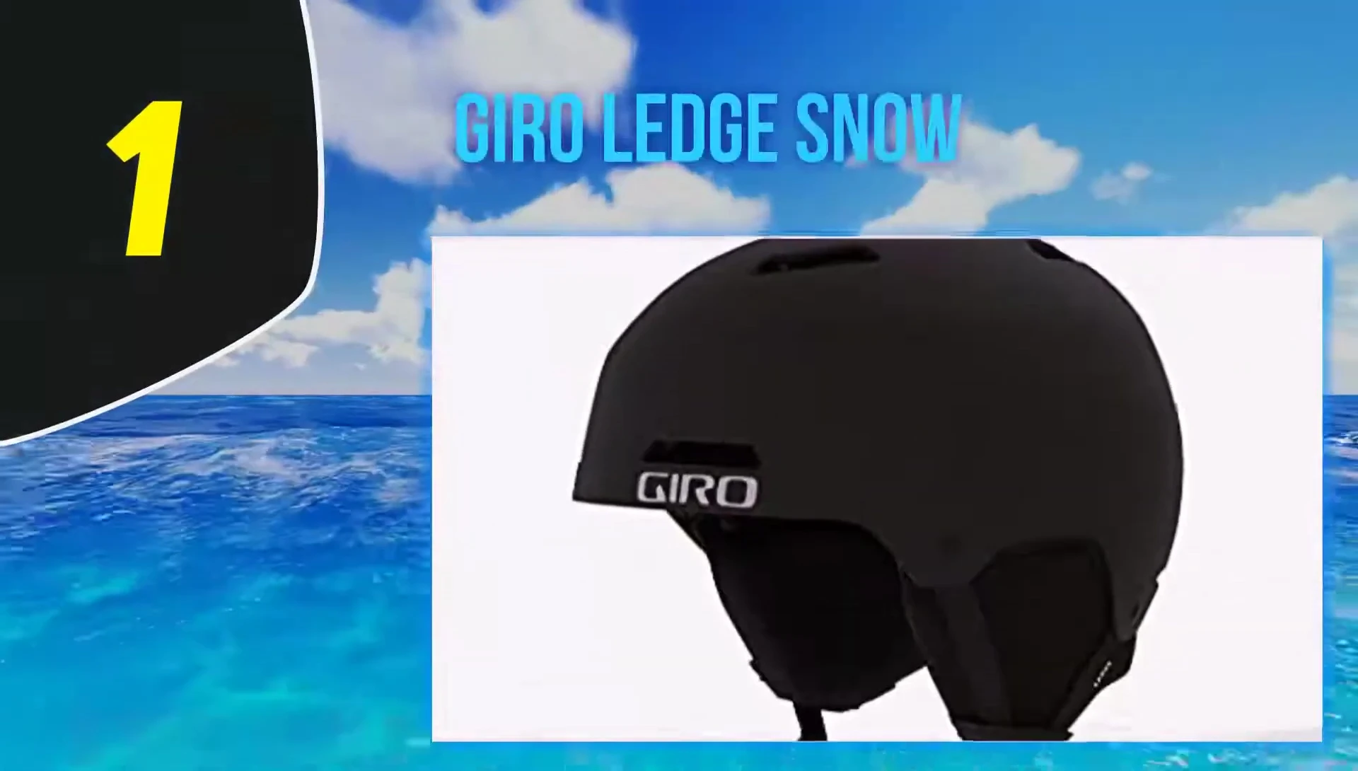 Gyro Ledge snow helmet