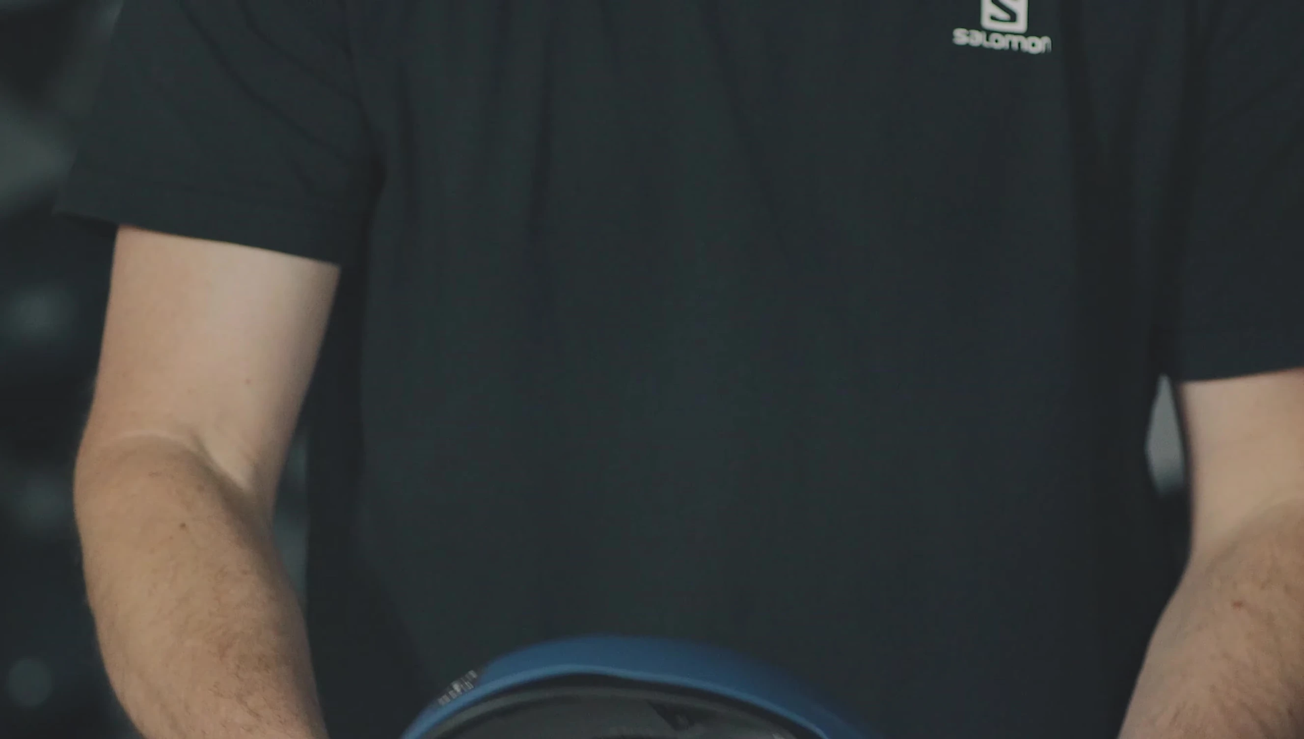 Close-up of a helmet's fully adjustable dial system.