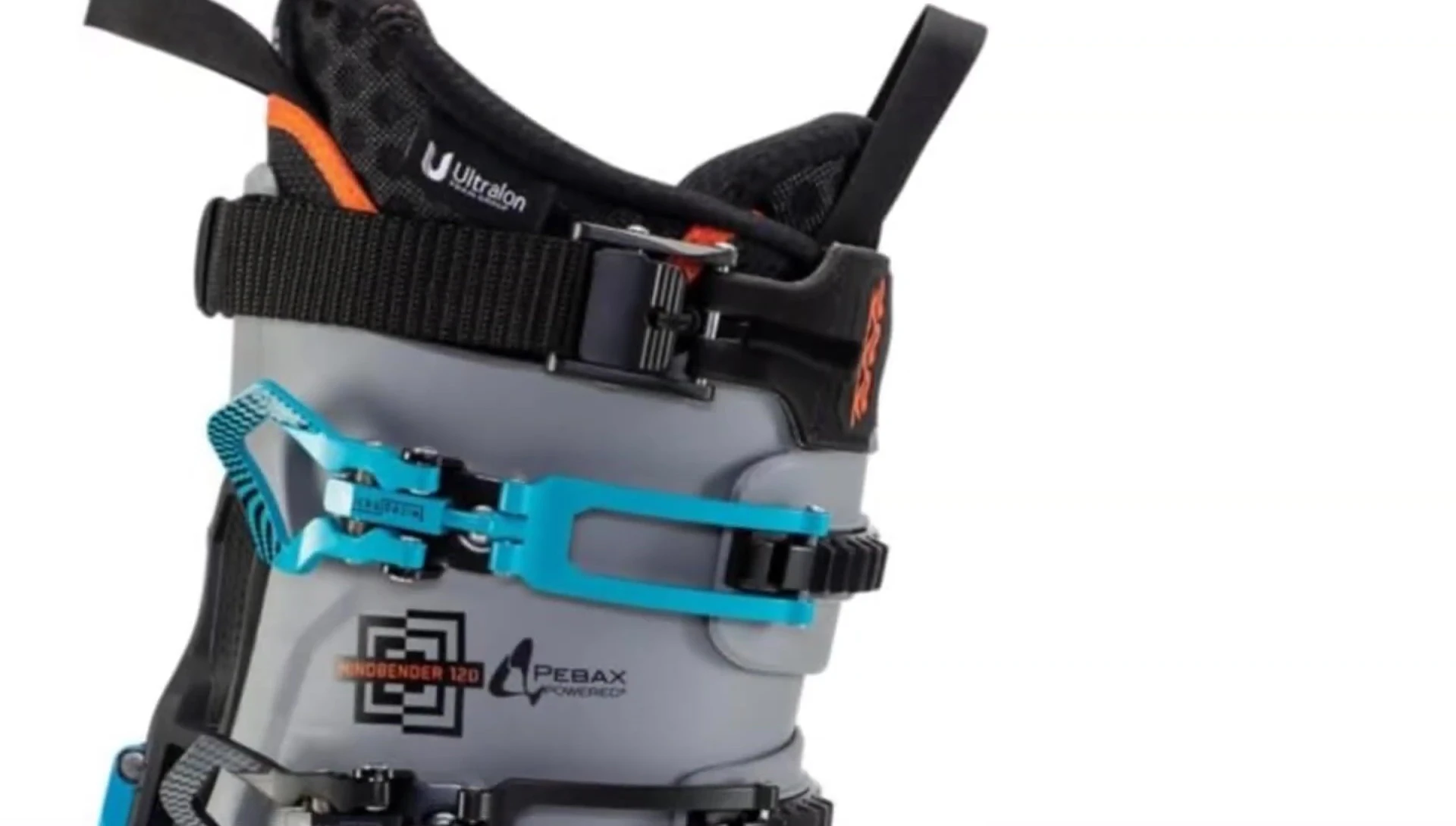 Detail shot highlighting the boot's fit and construction.
