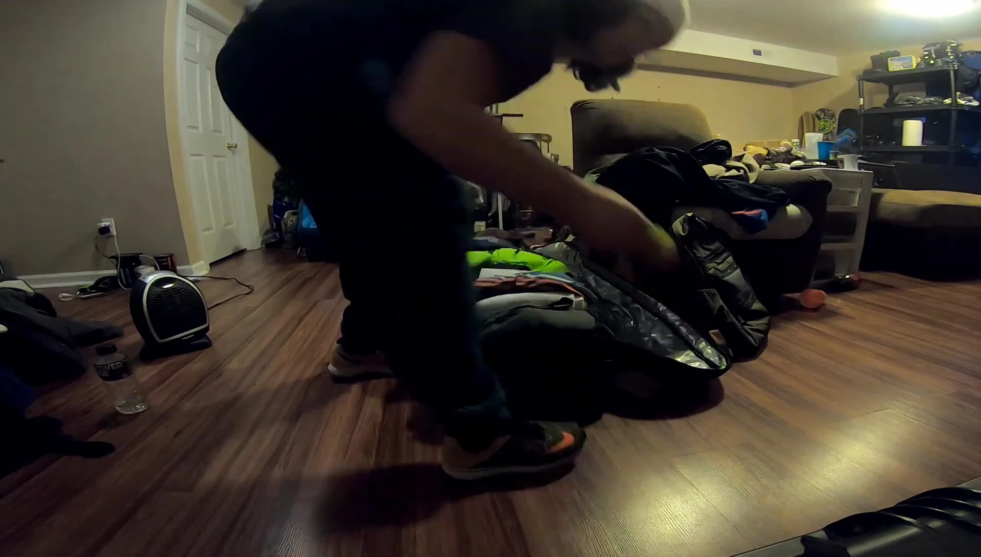 The Koosh ball added to the bag.