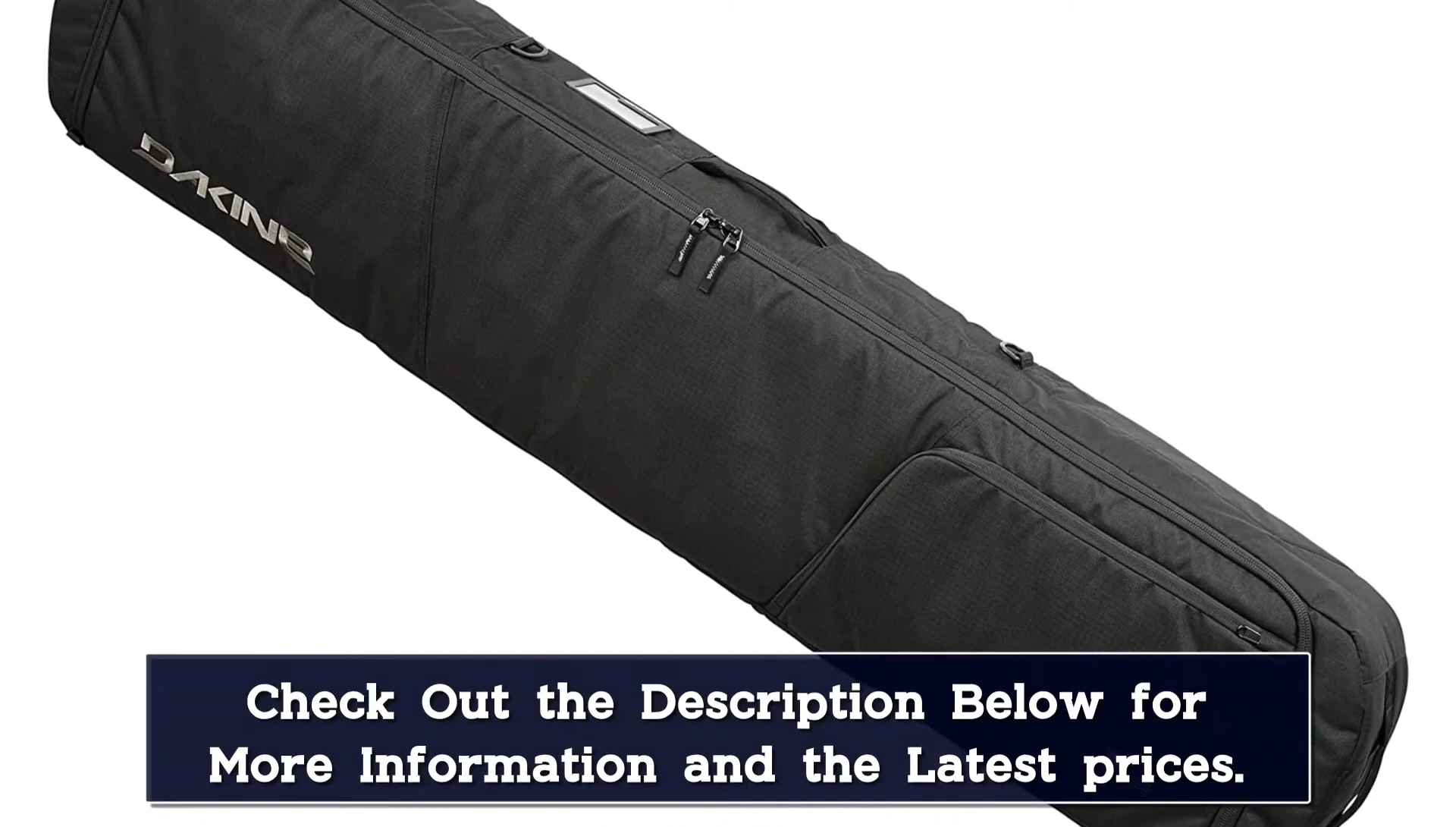 Image showing the exterior zipper pocket and lockable main zipper.