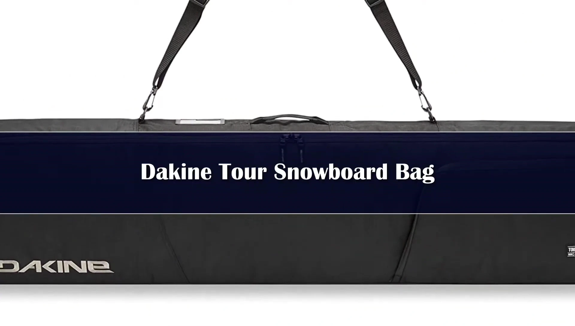 Overall shot of the Decking Tour Snowboard Bag.