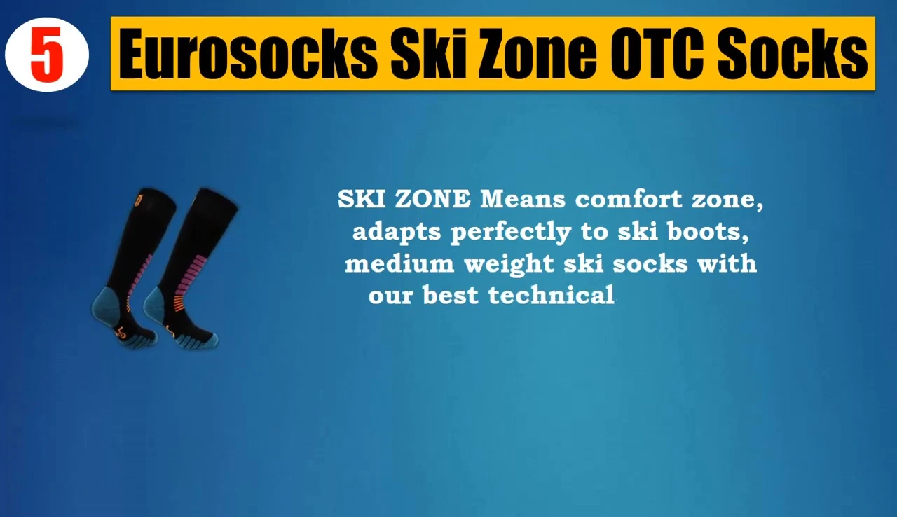 Close-up of Euro Socks Key Zone OTC features