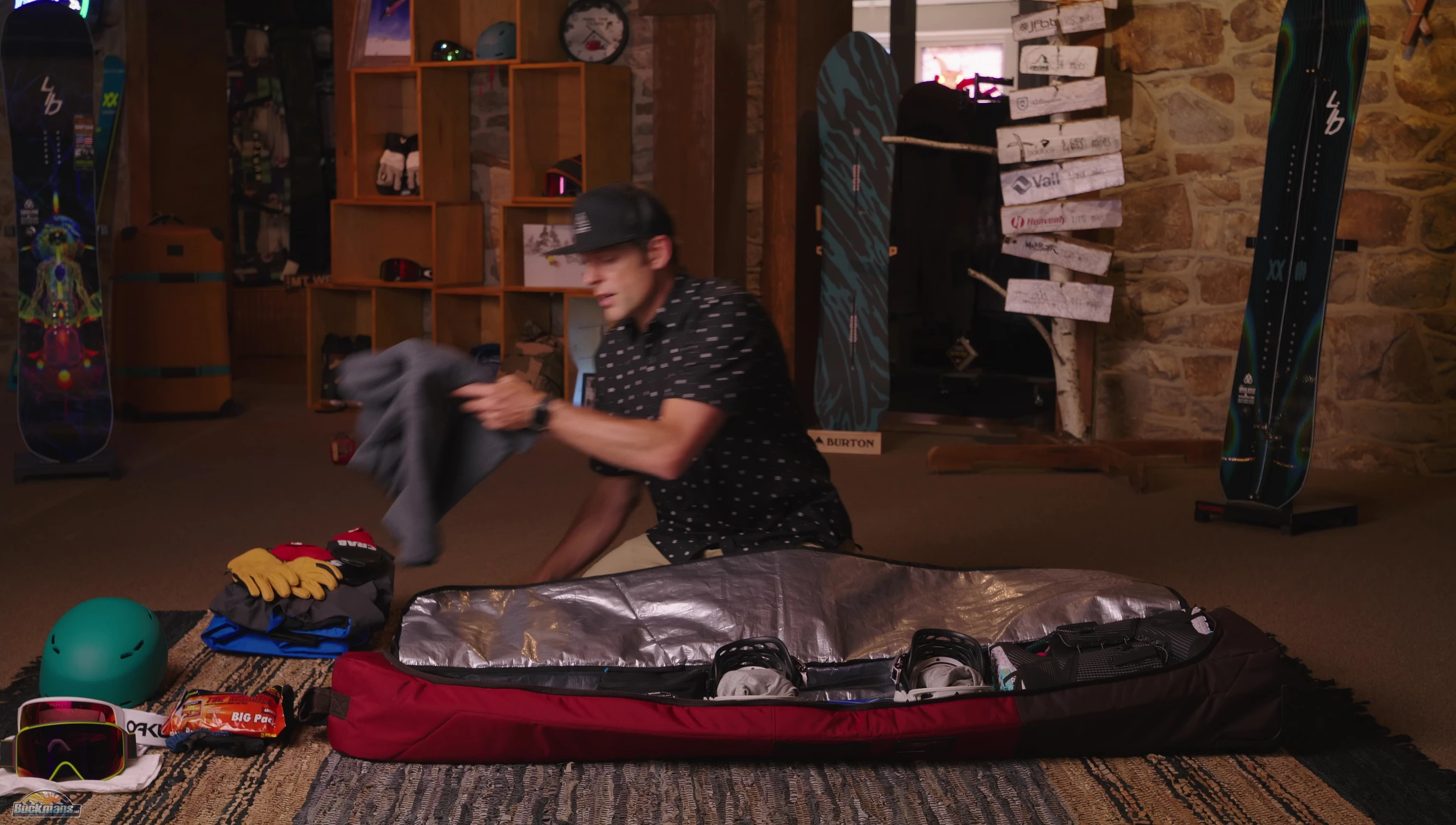Packing mid-layers