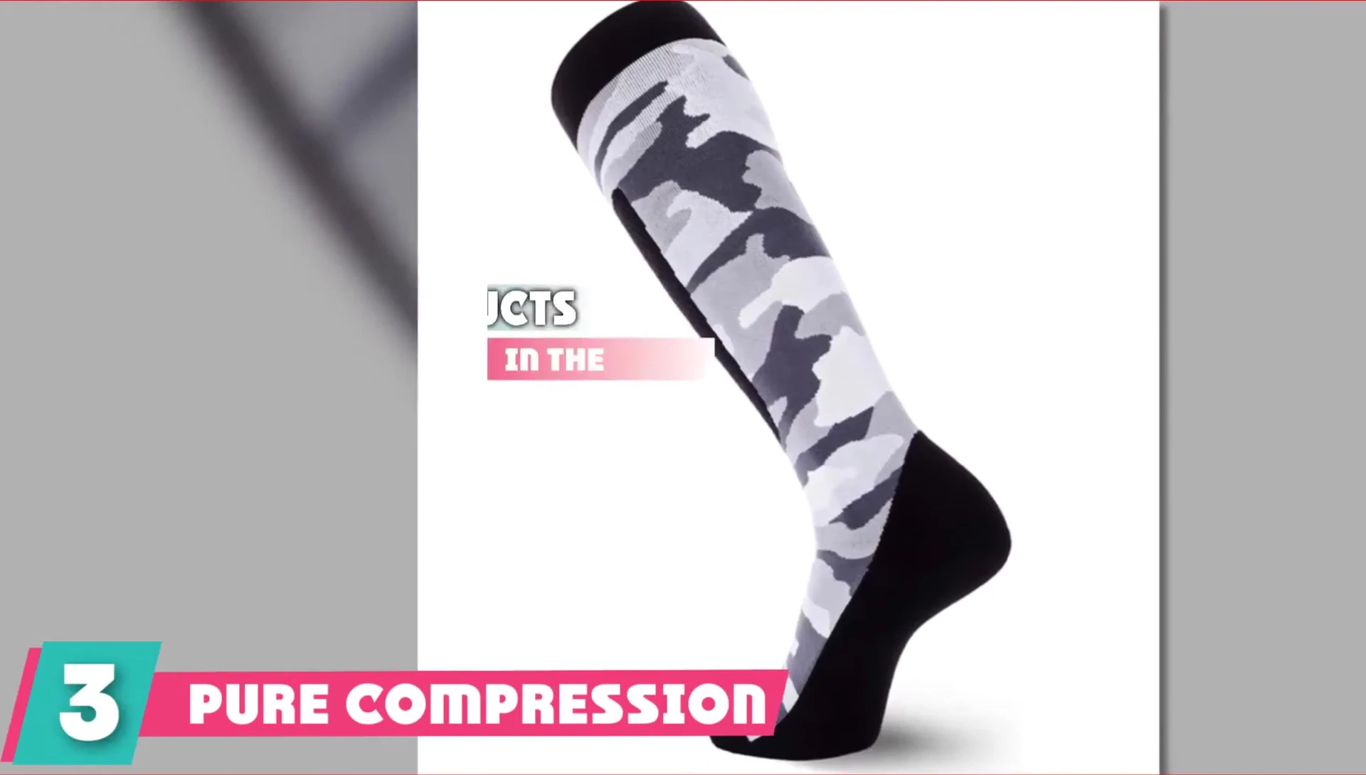 Image of Pure Compression Mid-Weight Camel socks