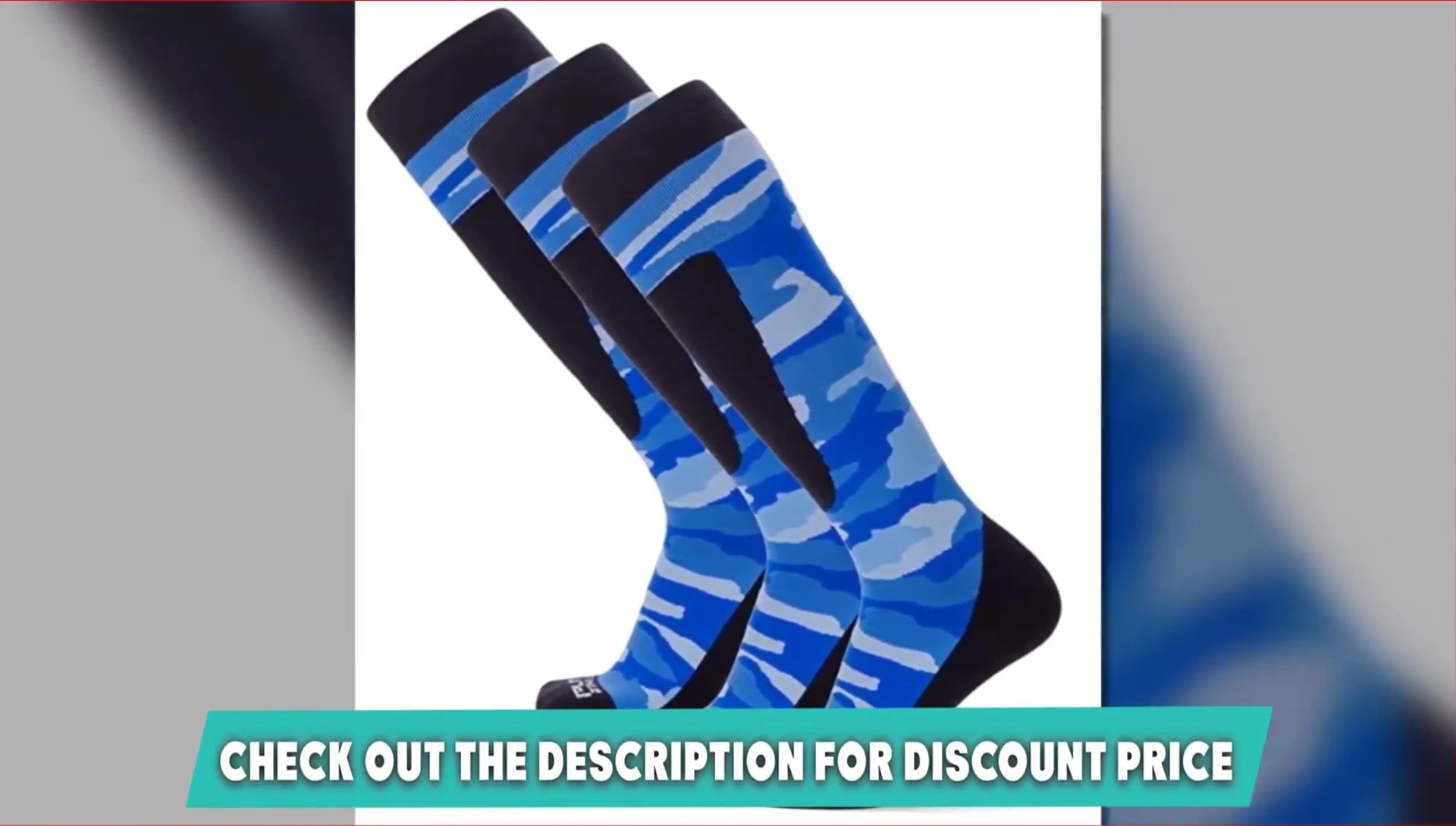 Image showing the shin padding and compression fit