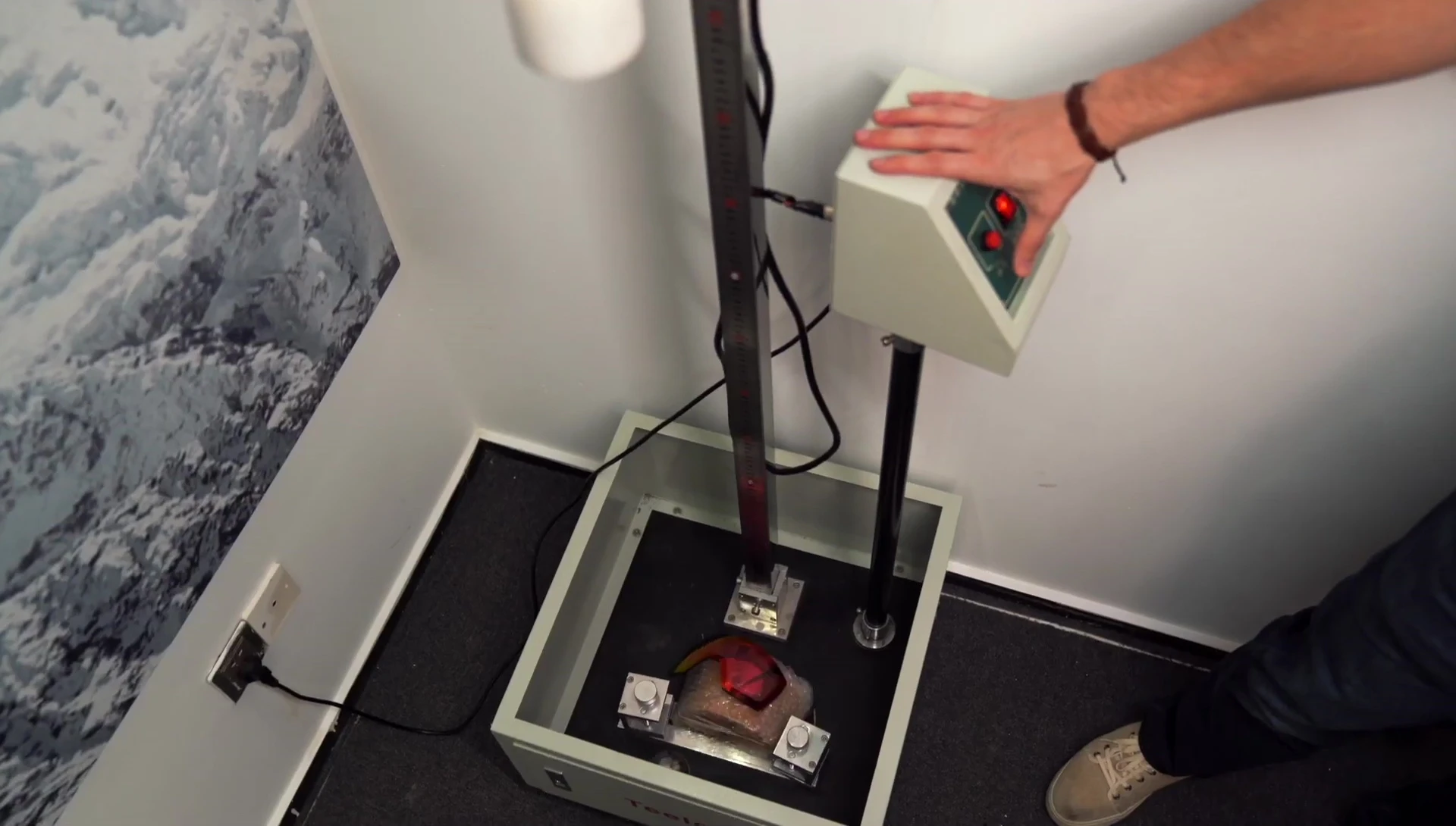 Impact test demonstration