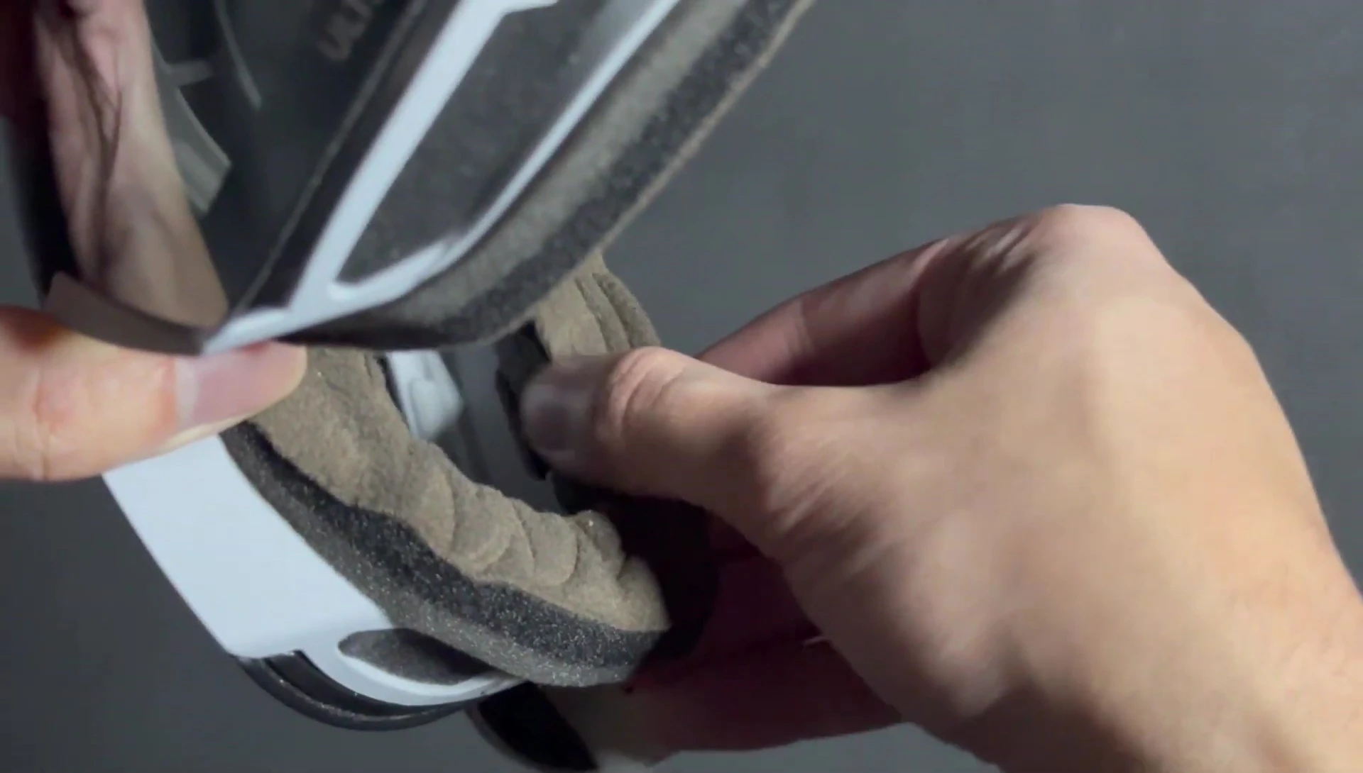 Glasses fitting comfortably within the goggle frame