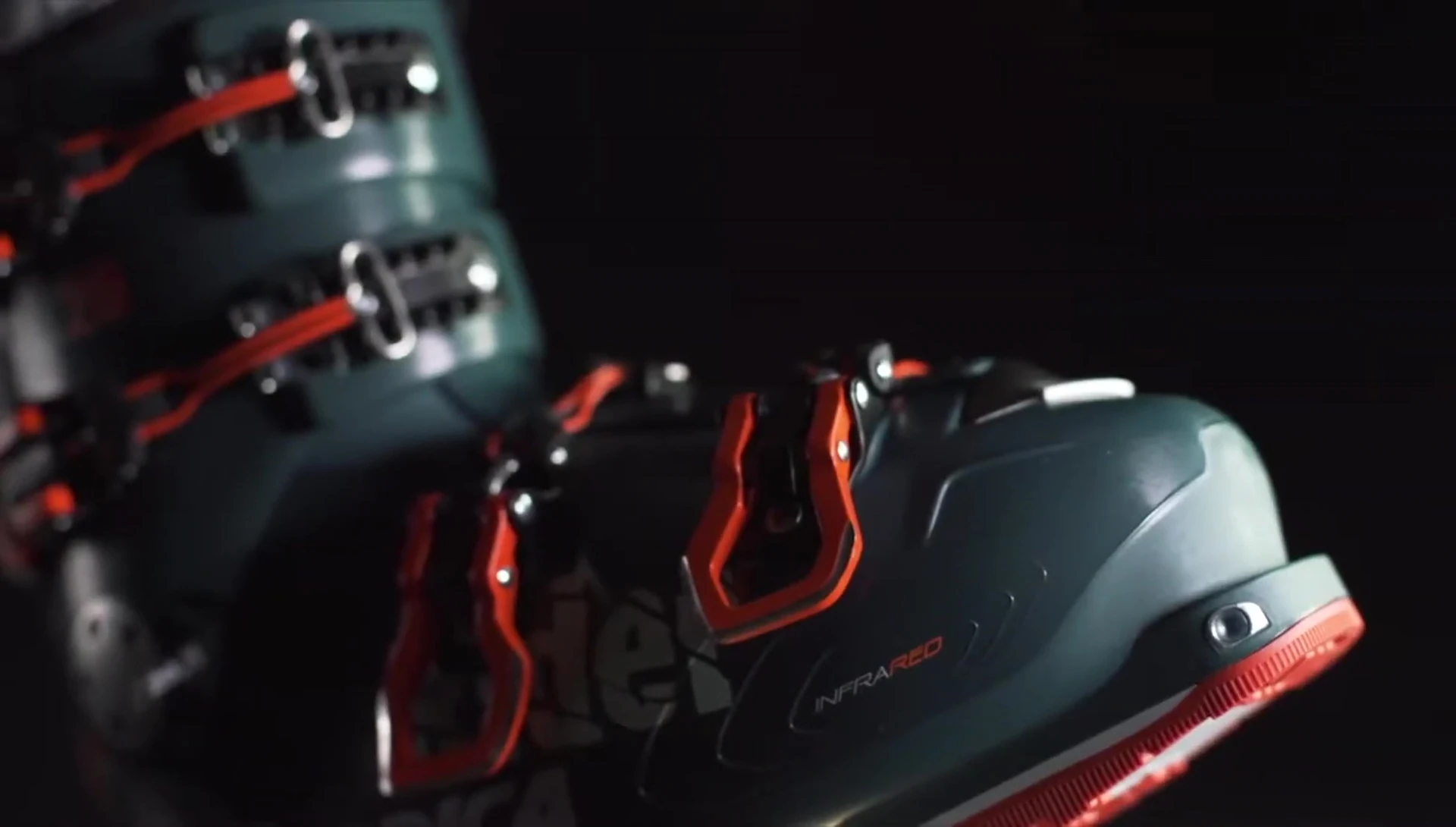 Close-up showing the Dena fit inserts inside the boot.
