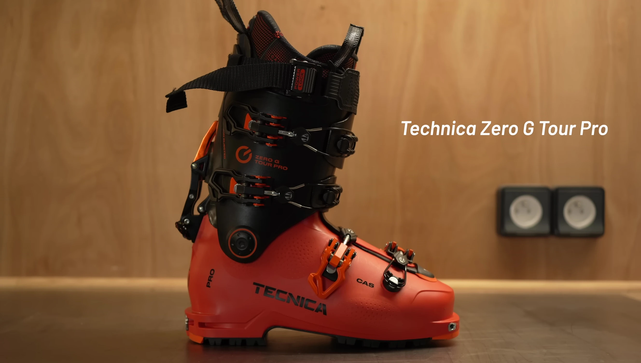 The Technica Zero G Tour Pro ski boot.